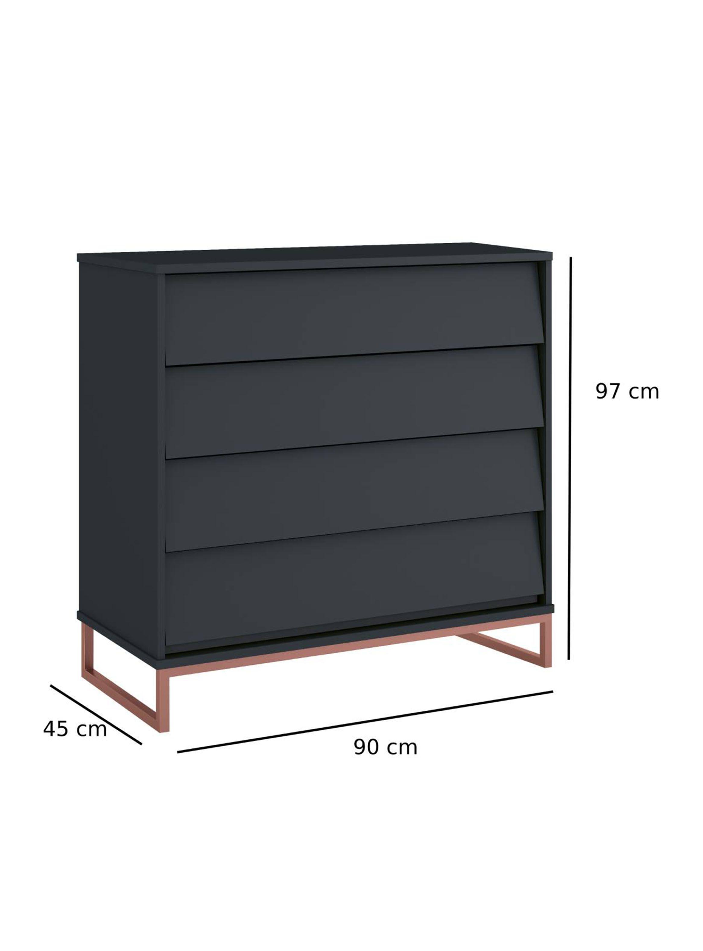 Comoda Noah Design Grafito-1