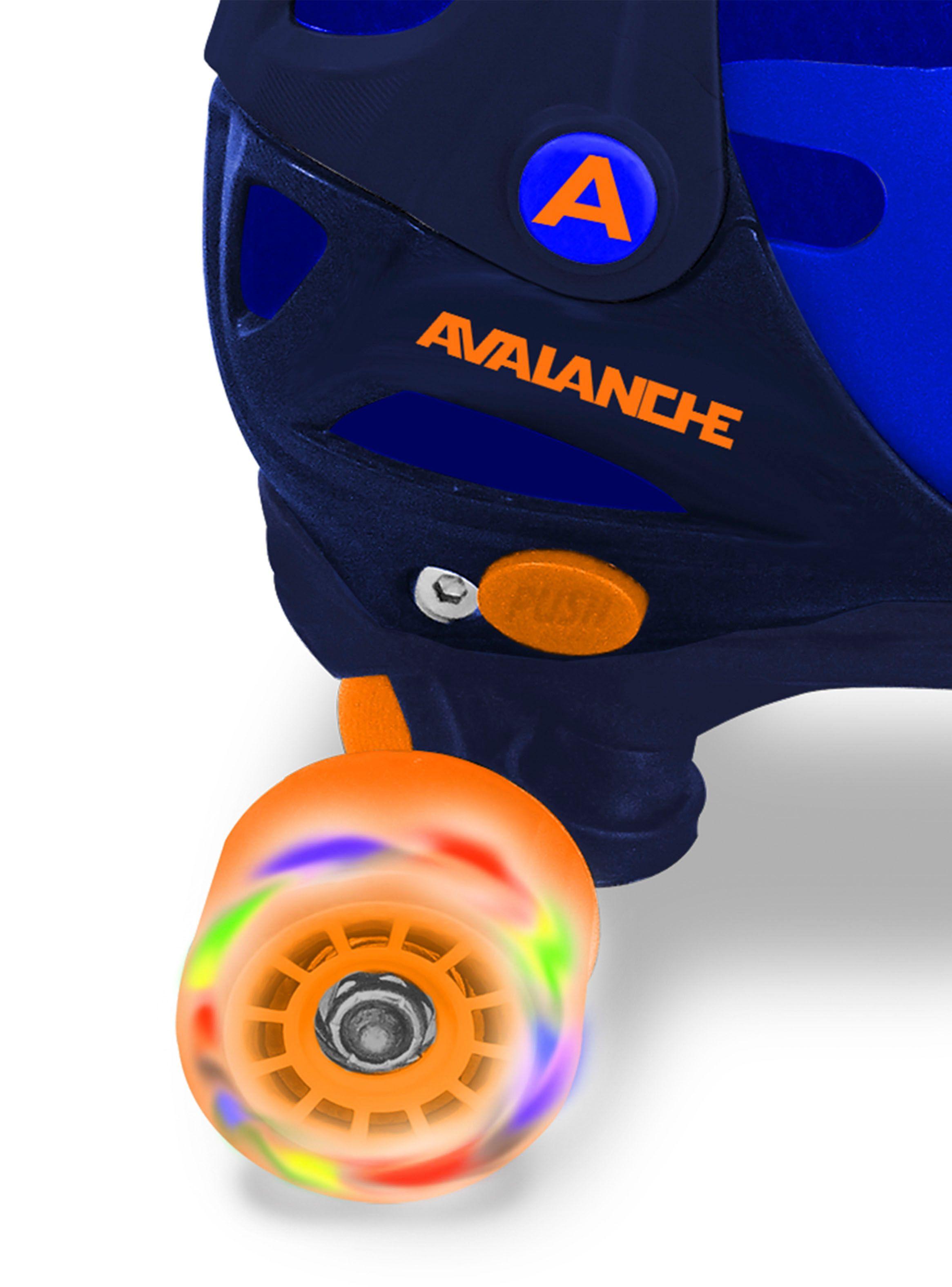 Patín 4 Ruedas Azul Avalanche-3