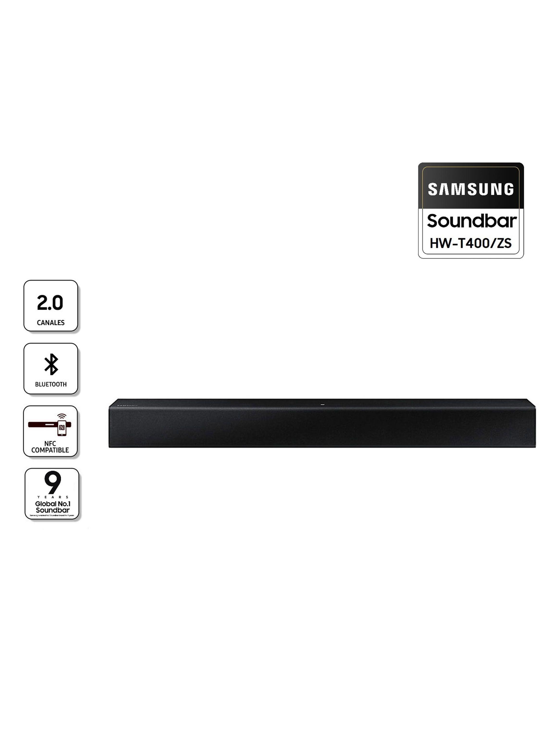 Soundbar Bluetooth HW-T400 2 CH Negro-1