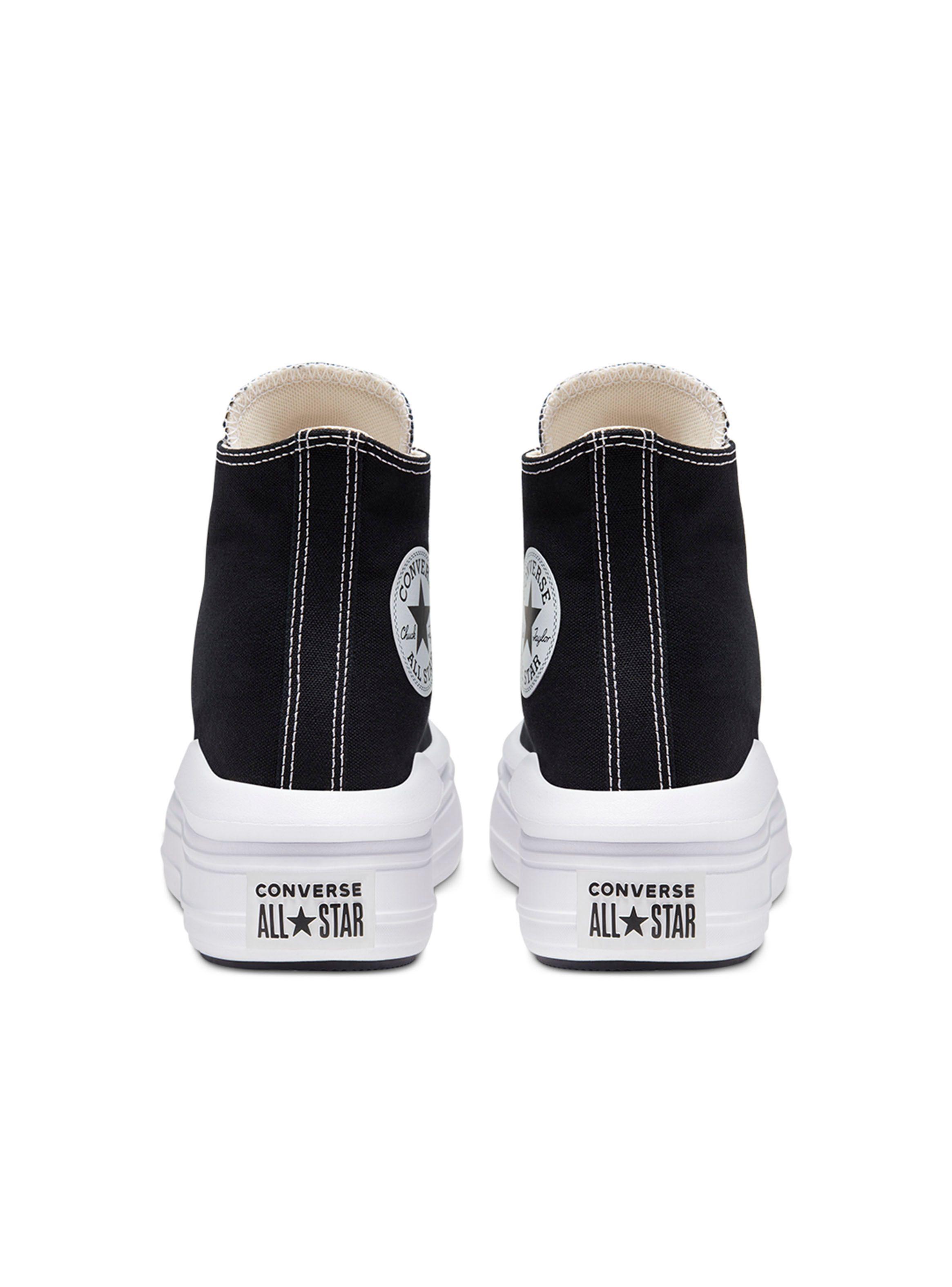 Zapatilla Urbana Chuck Taylor Move Negro Mujer-2
