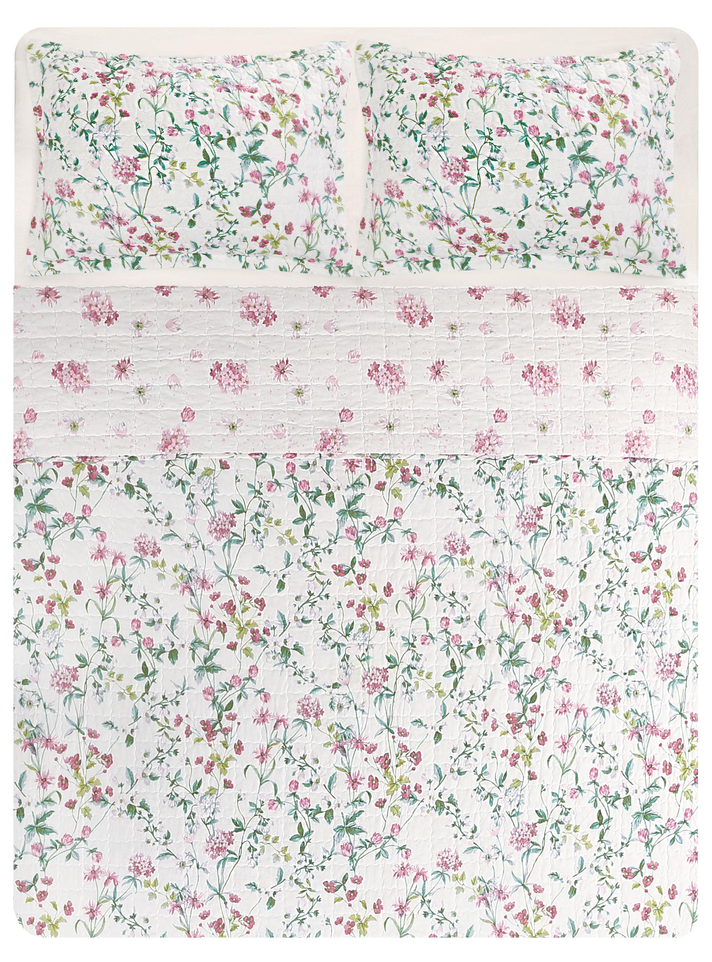 Quilt 2 Plazas Garden-3