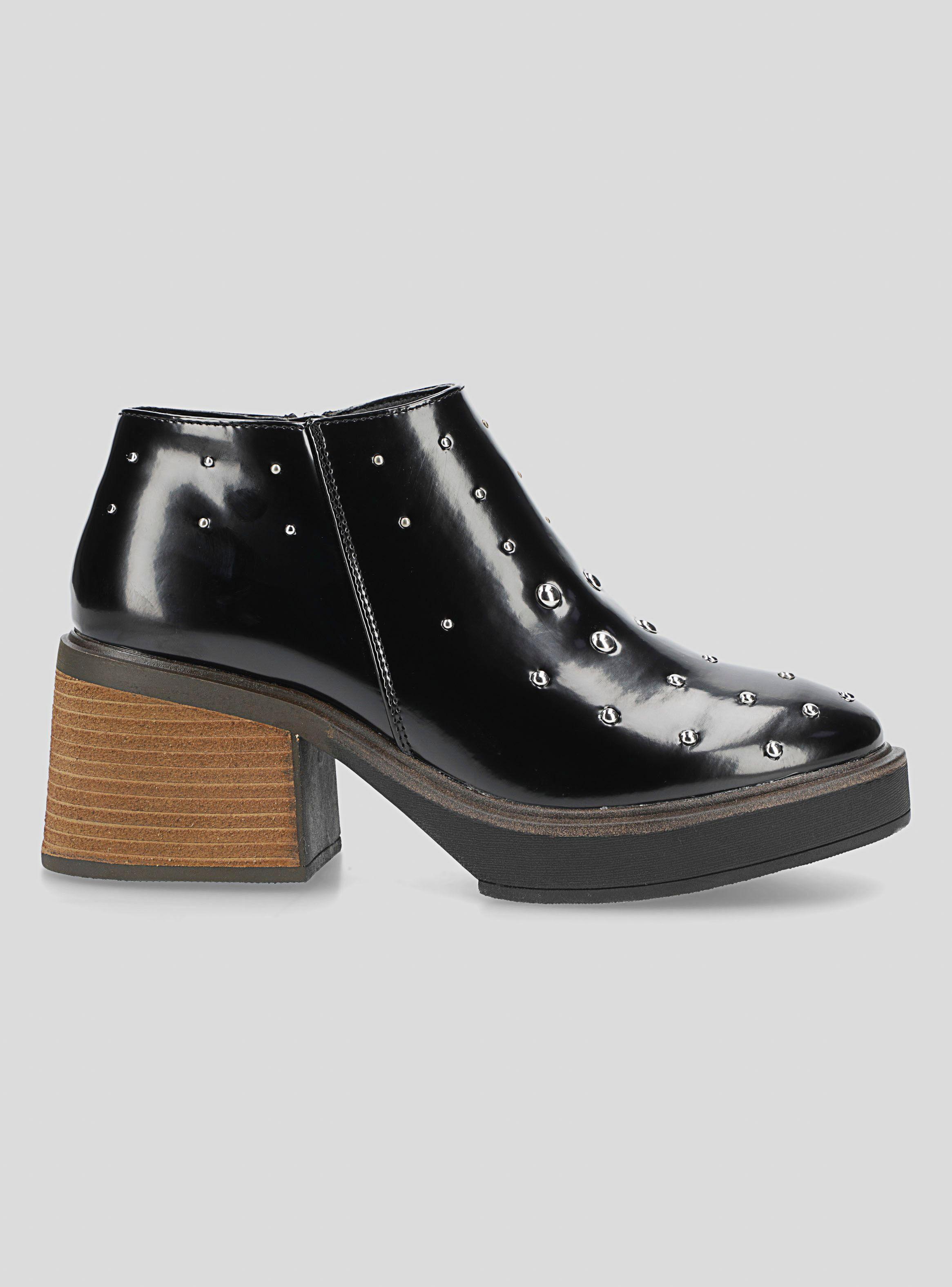 Botin Opposite Mujer Botin Tachas-0