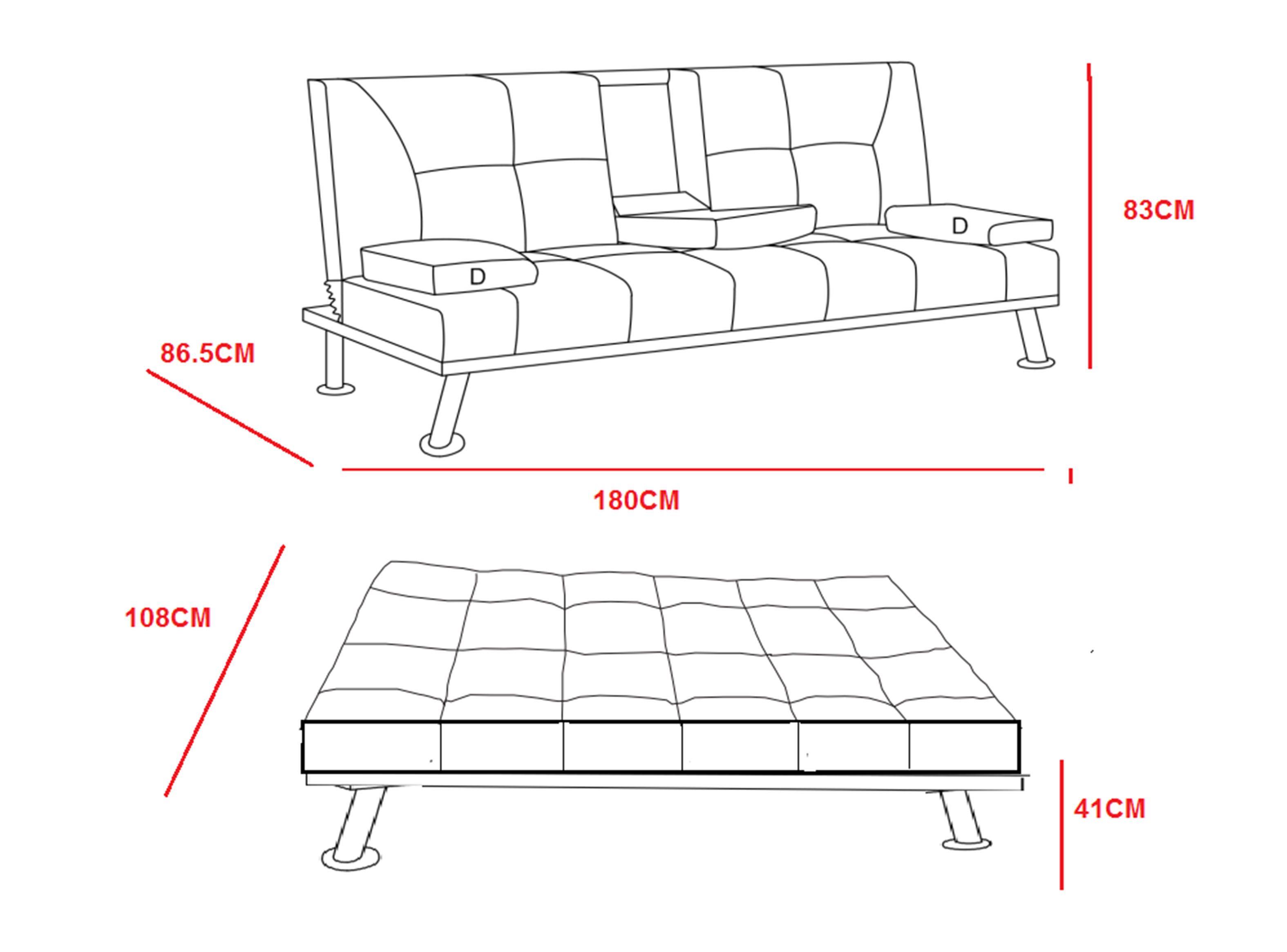 Futón PU Lounge Idetex-1