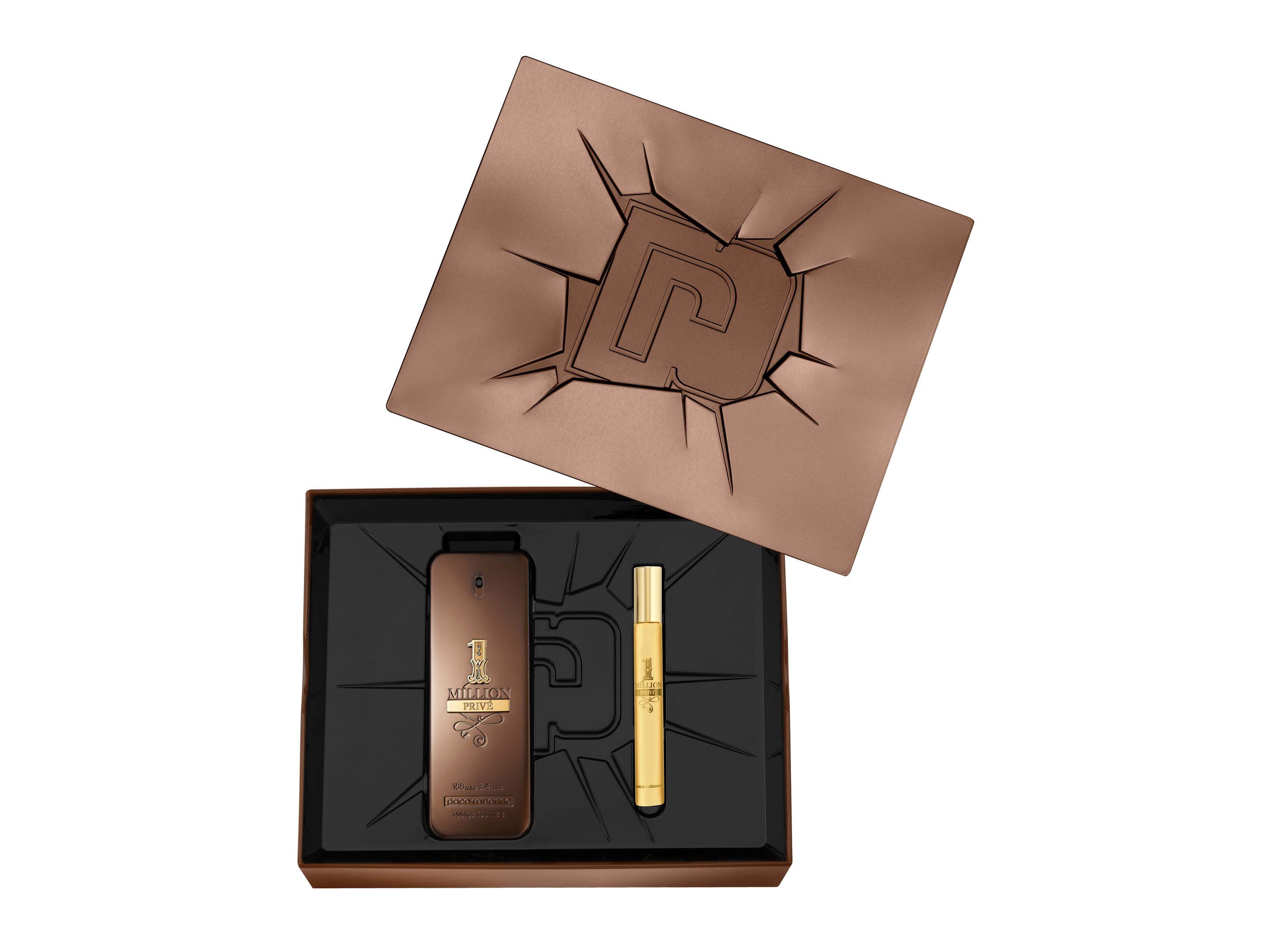Set Perfume  Paco Rabanne 1 Million Privé EDP 100 Ml + Travel Spray 10 Ml-1