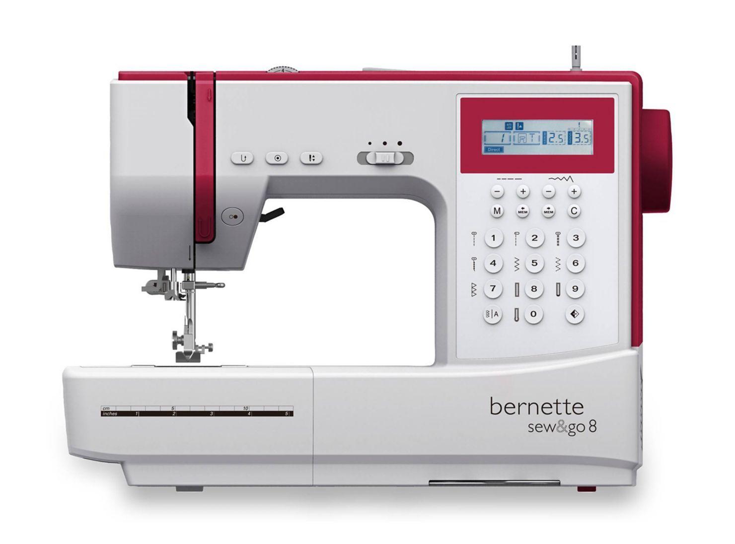 Máquina de Coser Toyota Bernette Sew & Go 8-1