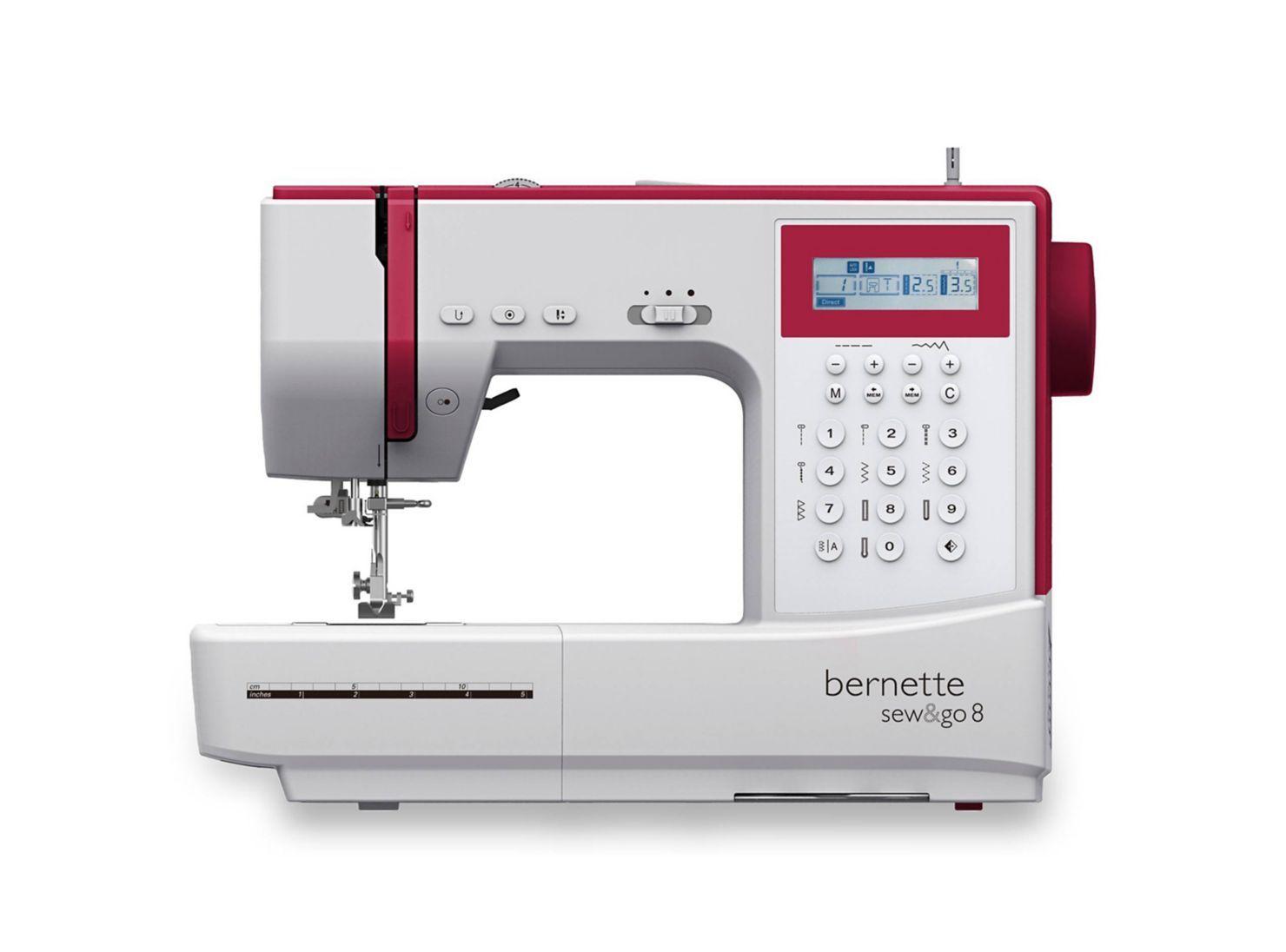Máquina de Coser Toyota Bernette Sew & Go 8-0