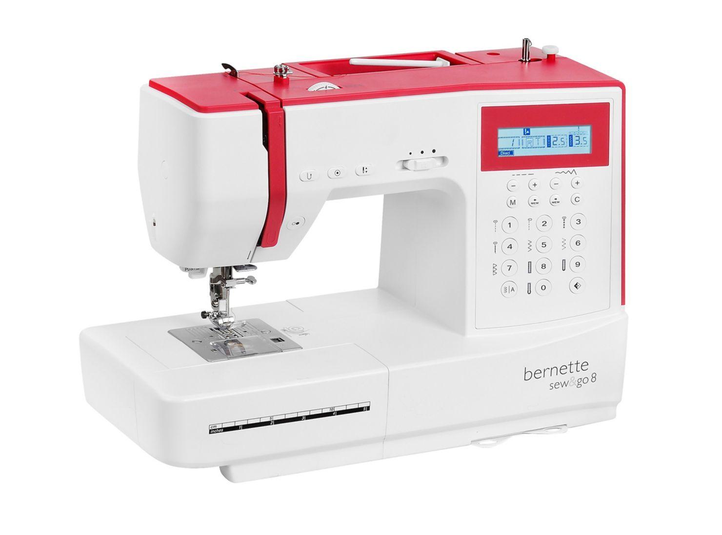 Máquina de Coser Toyota Bernette Sew & Go 8-2