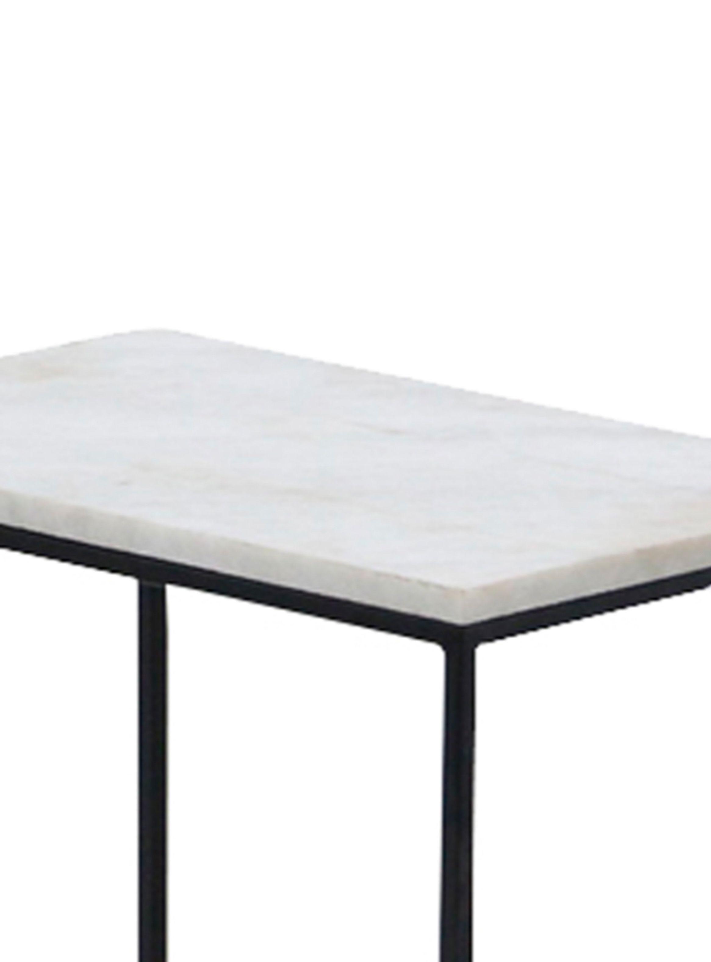 Mesa Lateral Moore Mármol 50x32 cm-4