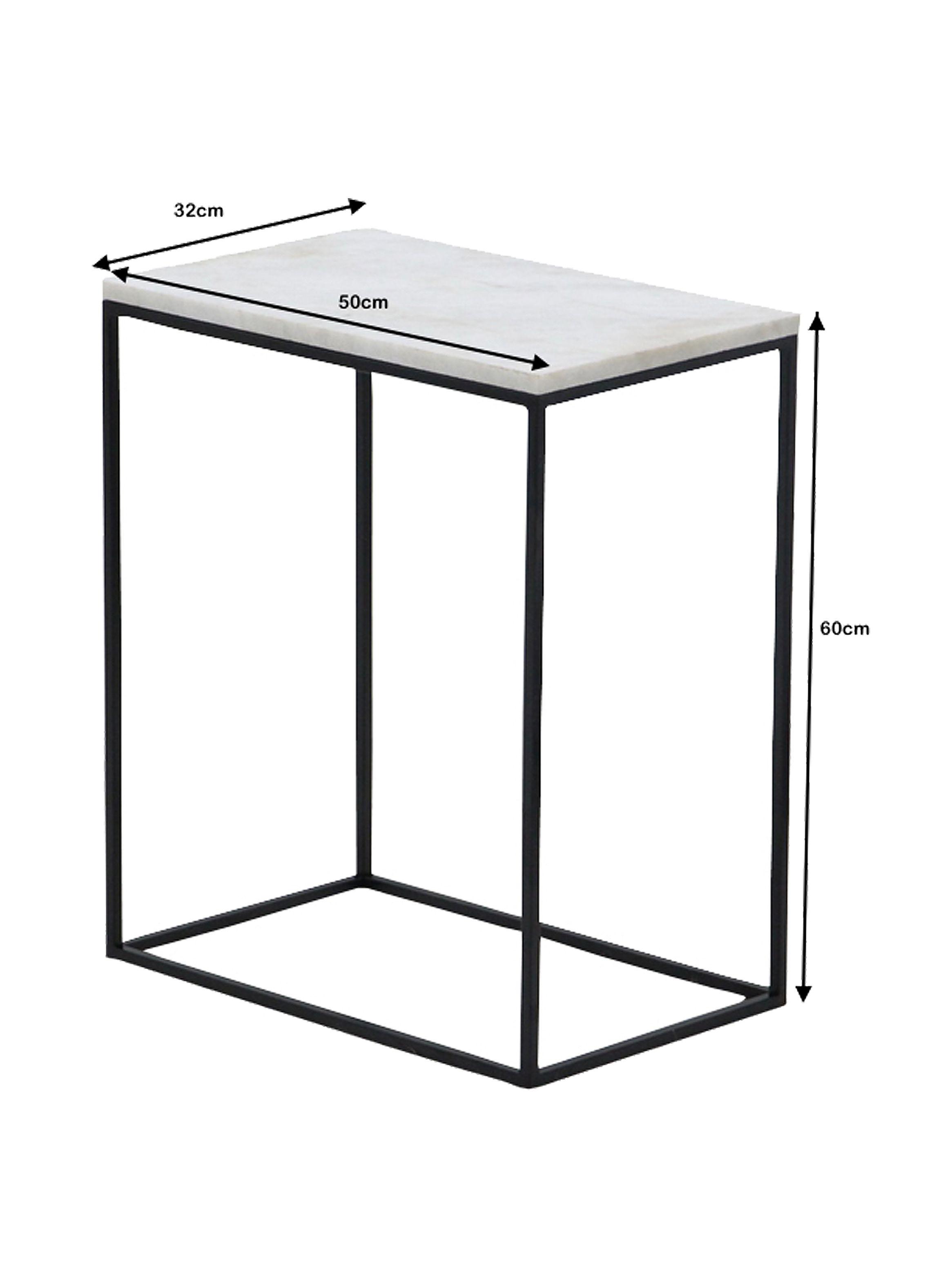 Mesa Lateral Moore Mármol 50x32 cm-2