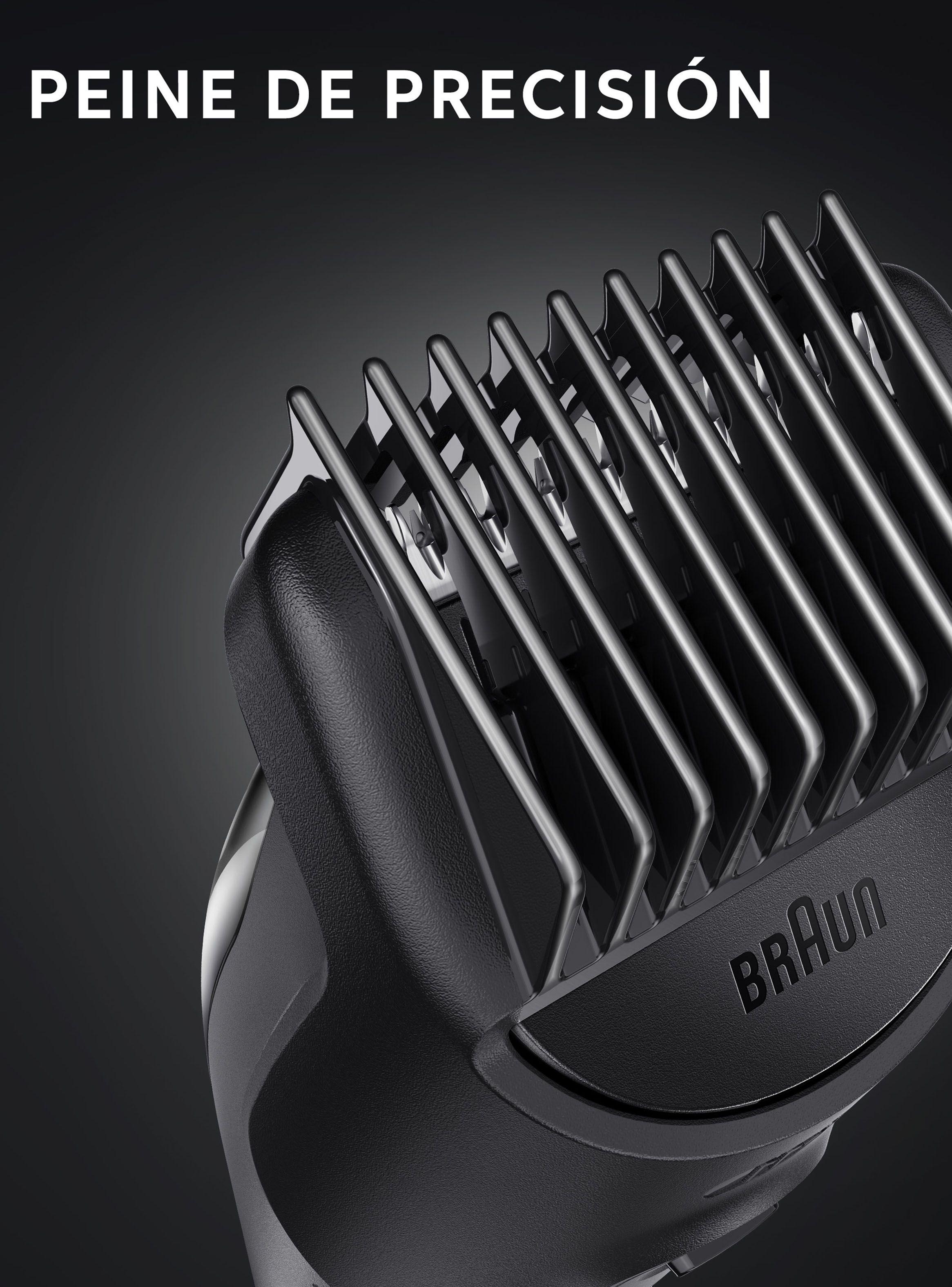 Recortadora de Barba 39 Ajustes + Máquina Afeitar Gillette-2