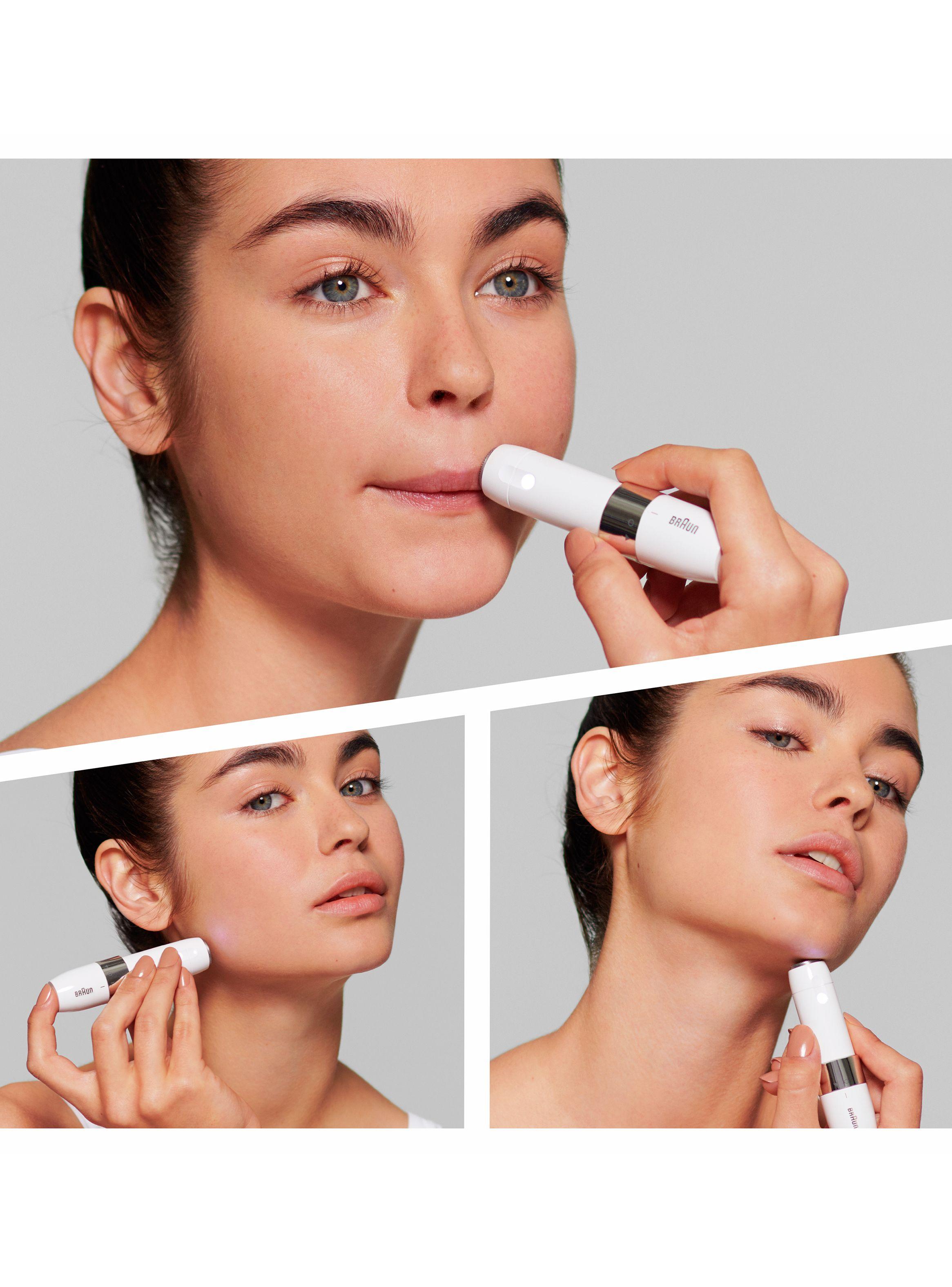 Rasuradora Facial y Depiladora Mujer con Luz Smartlight-2
