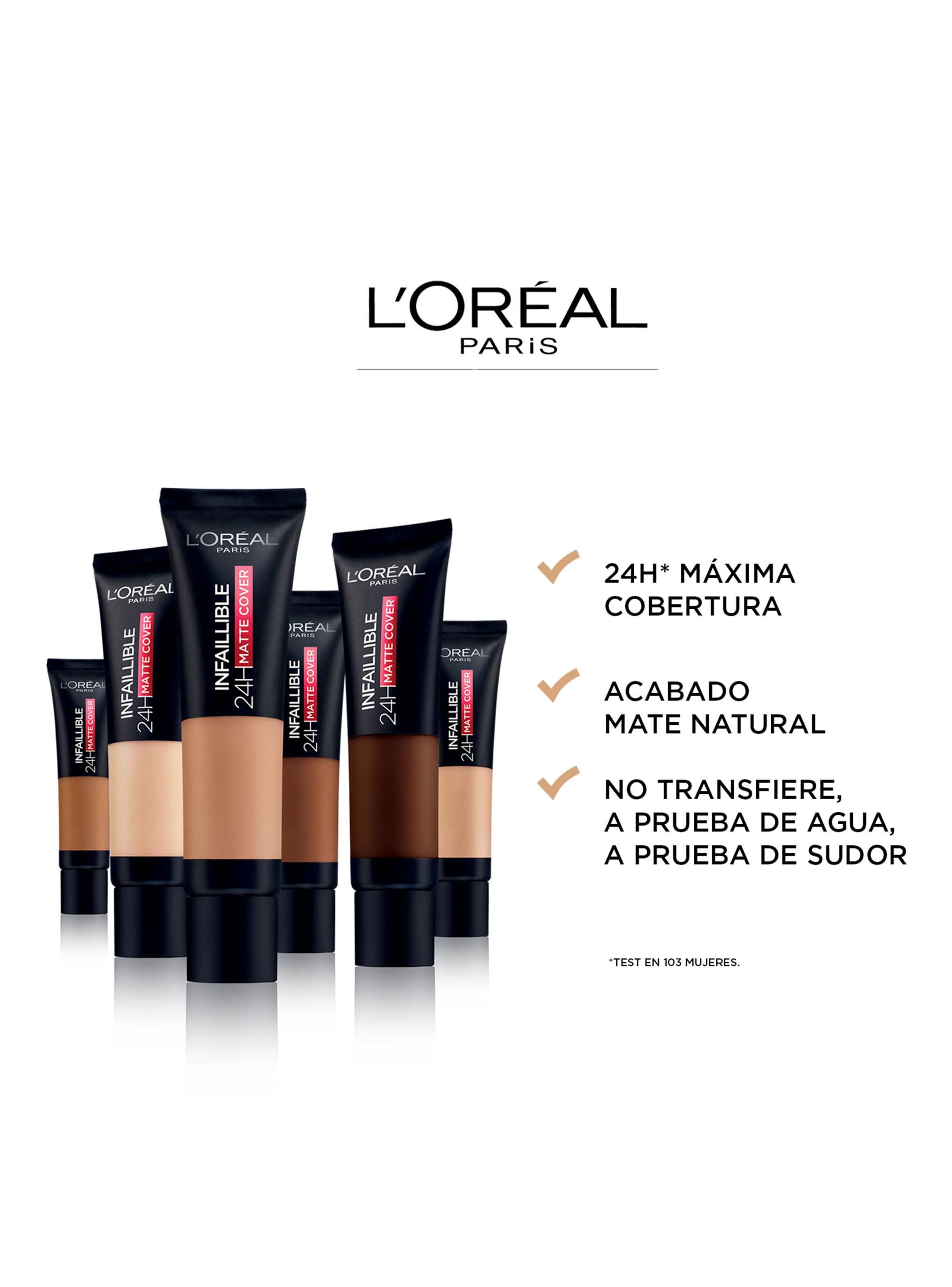 Base Maquillaje Infallible Matte Cover L'Oréal-4