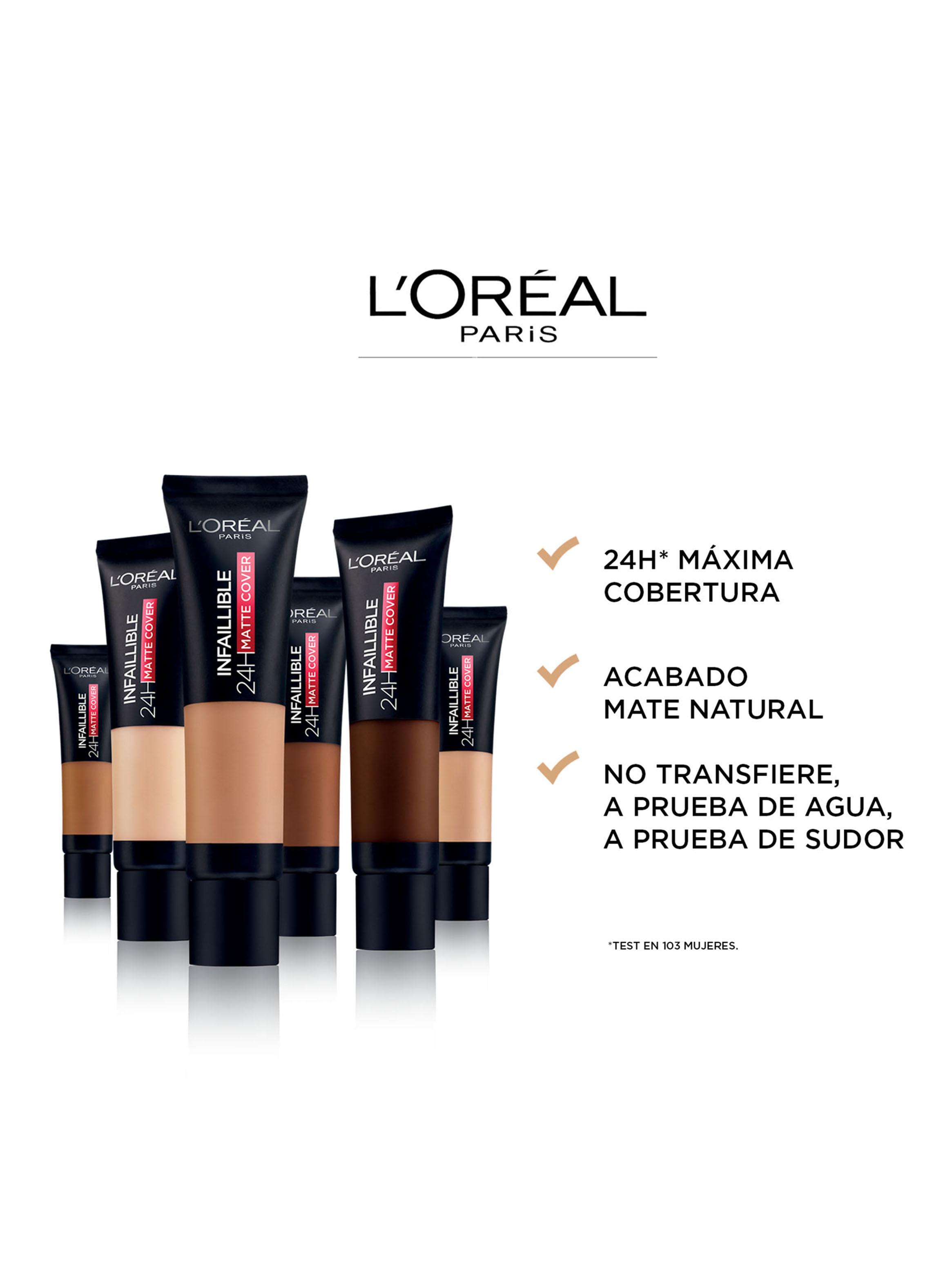 Base Maquillaje Infallible Matte Cover L'Oréal-4