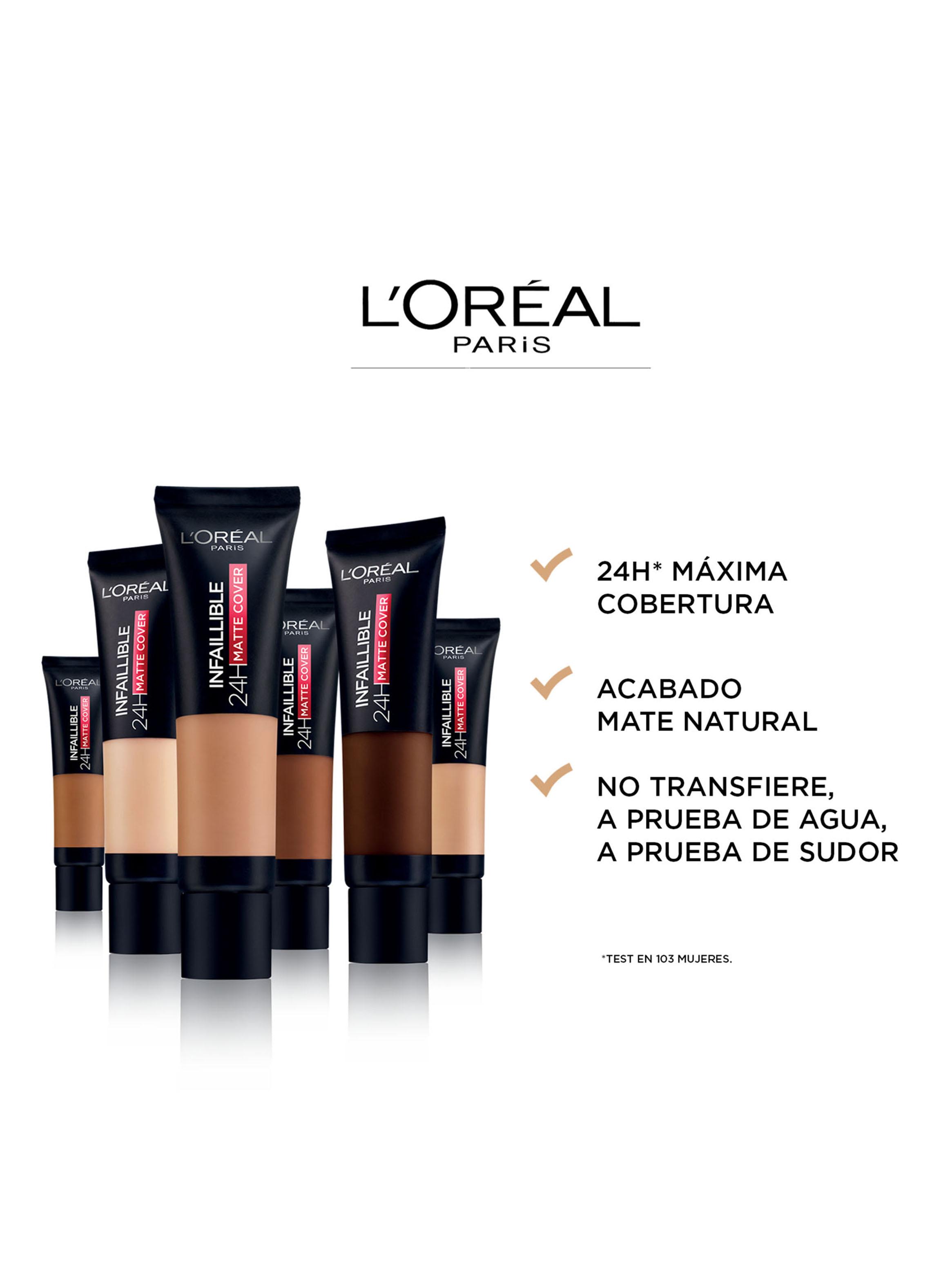 Base Maquillaje Infallible Matte Cover L'Oréal-4