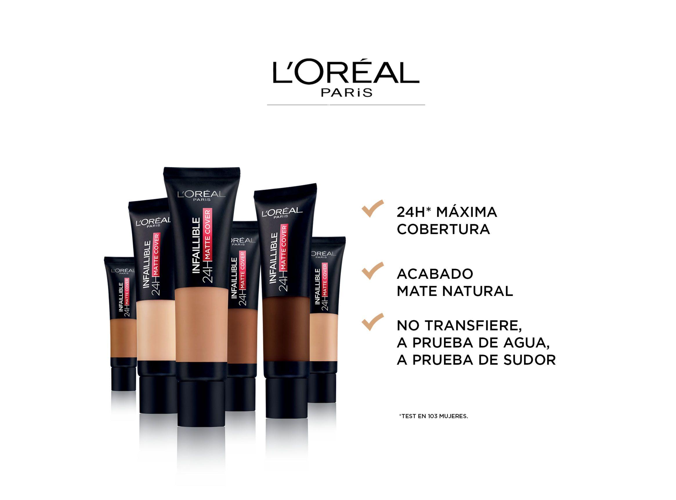 Base Maquillaje Infallible Matte Cover L'Oréal-4