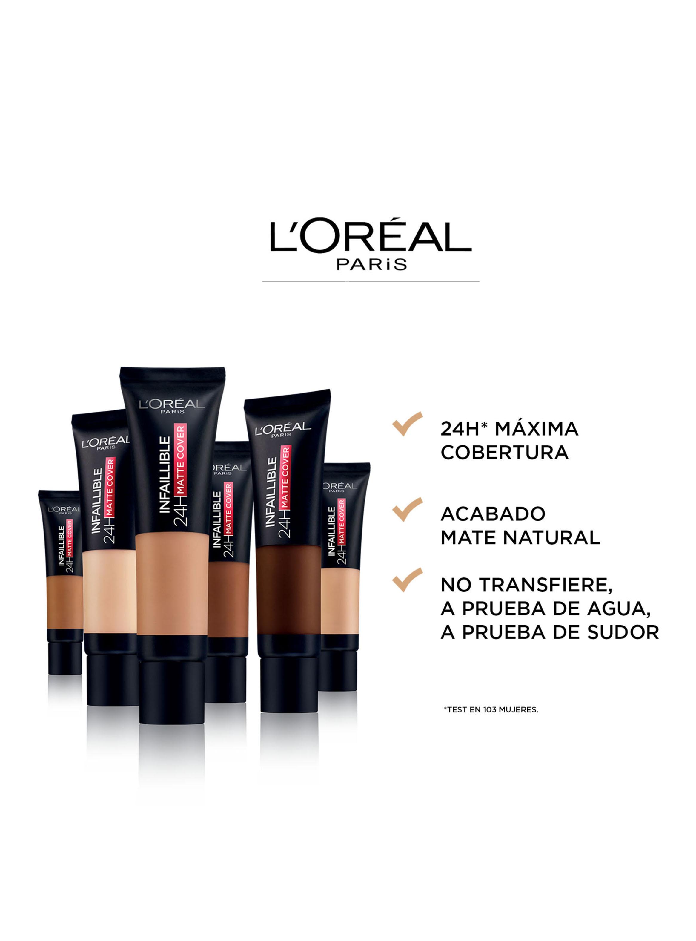 Base Maquillaje Infallible Matte Cover L'Oréal-4