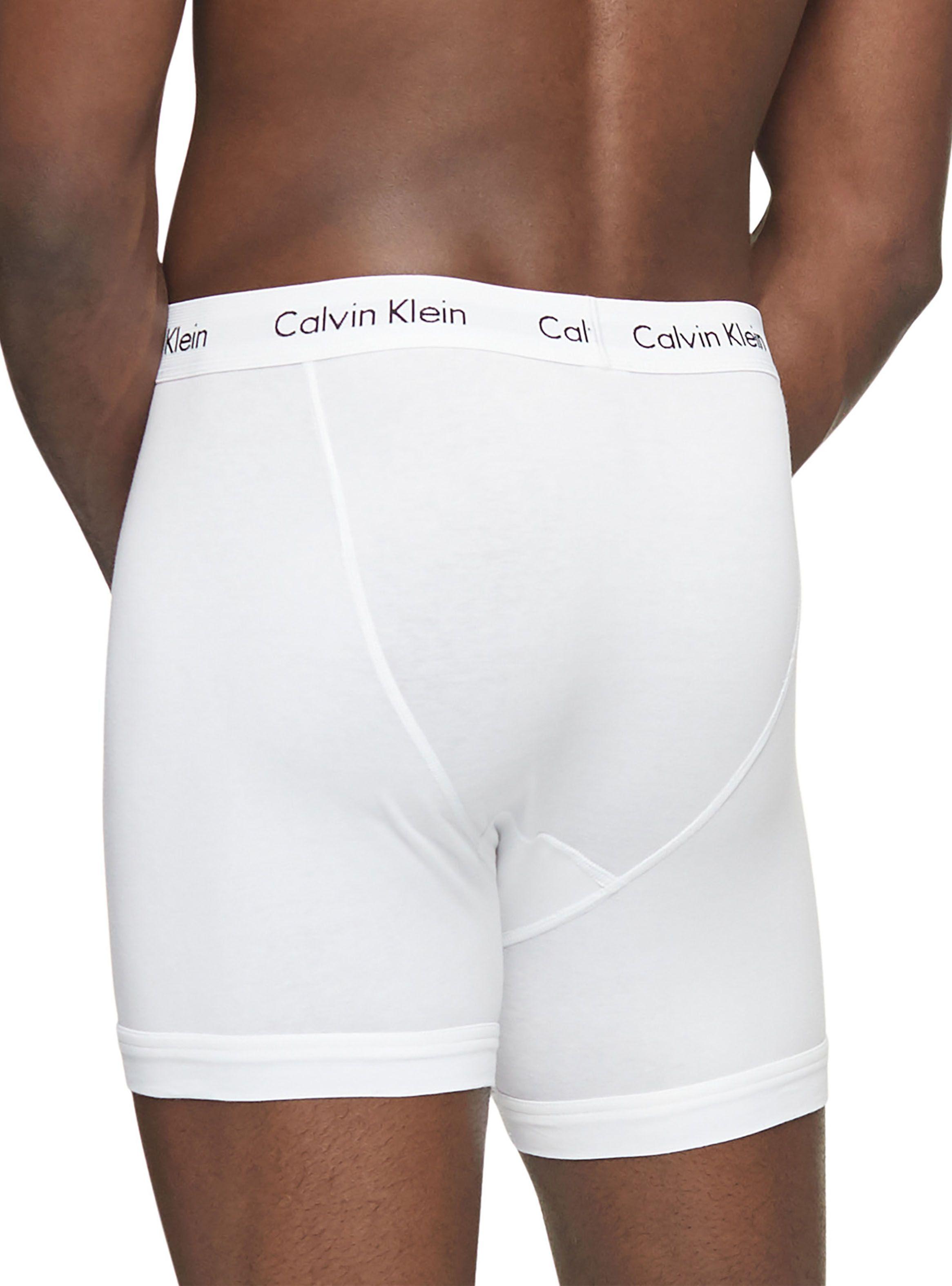 Pack 3 Boxer Brief Básico Blanco de Calvin Klein - Vista 2