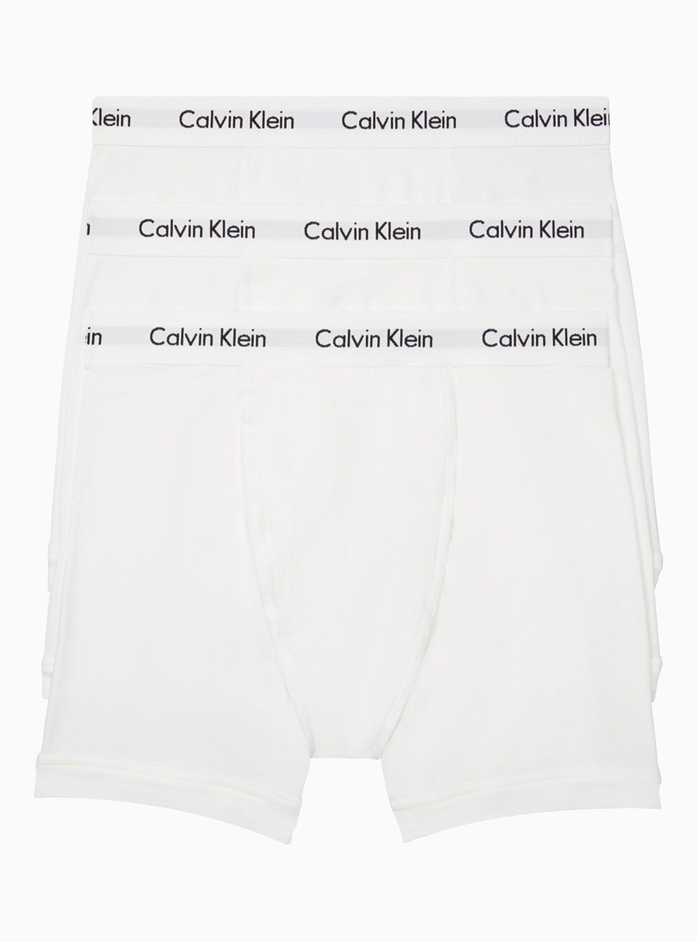 Pack 3 Boxer Brief Básico Blanco de Calvin Klein - Vista 4