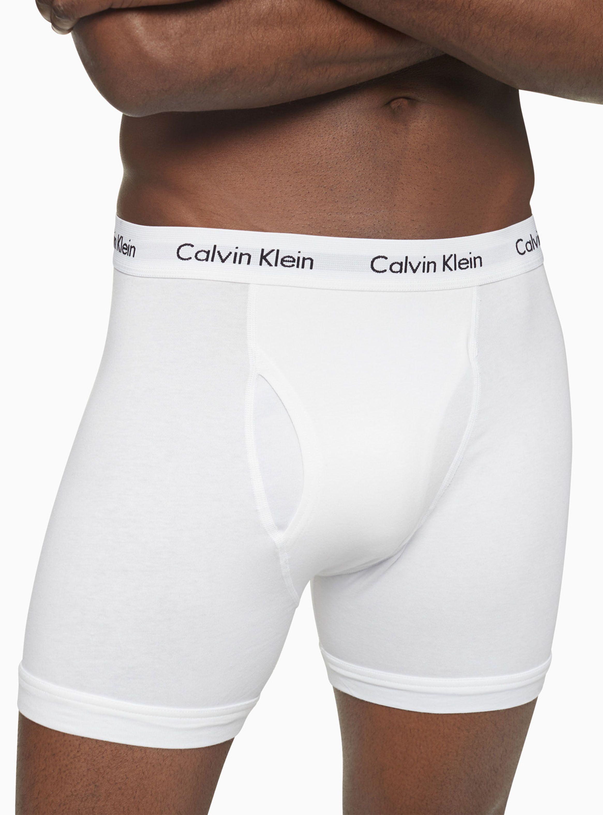 Pack 3 Boxer Brief Básico Blanco de Calvin Klein - Vista 3