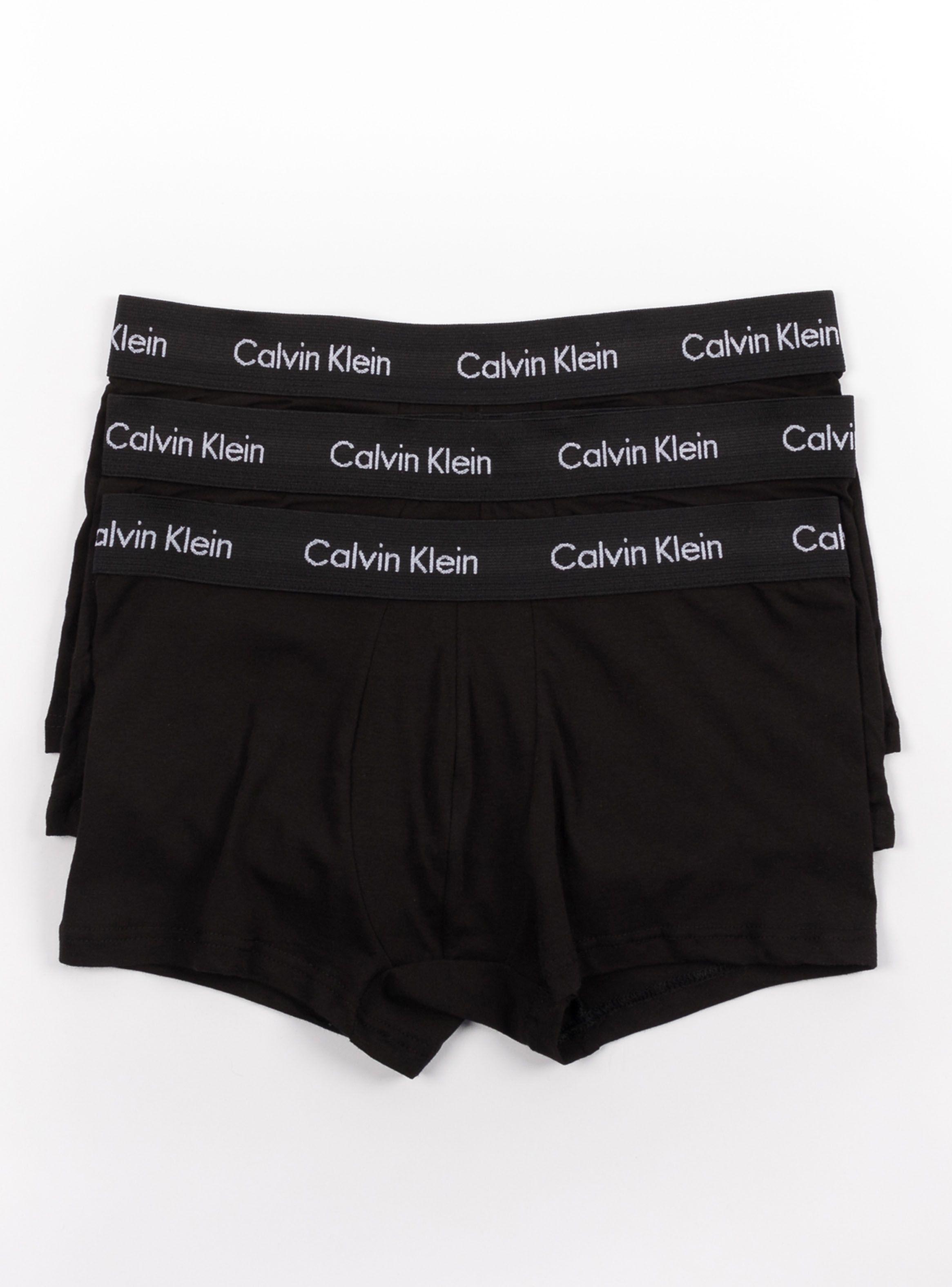 Pack 3 Trunk Básico Negro de Calvin Klein