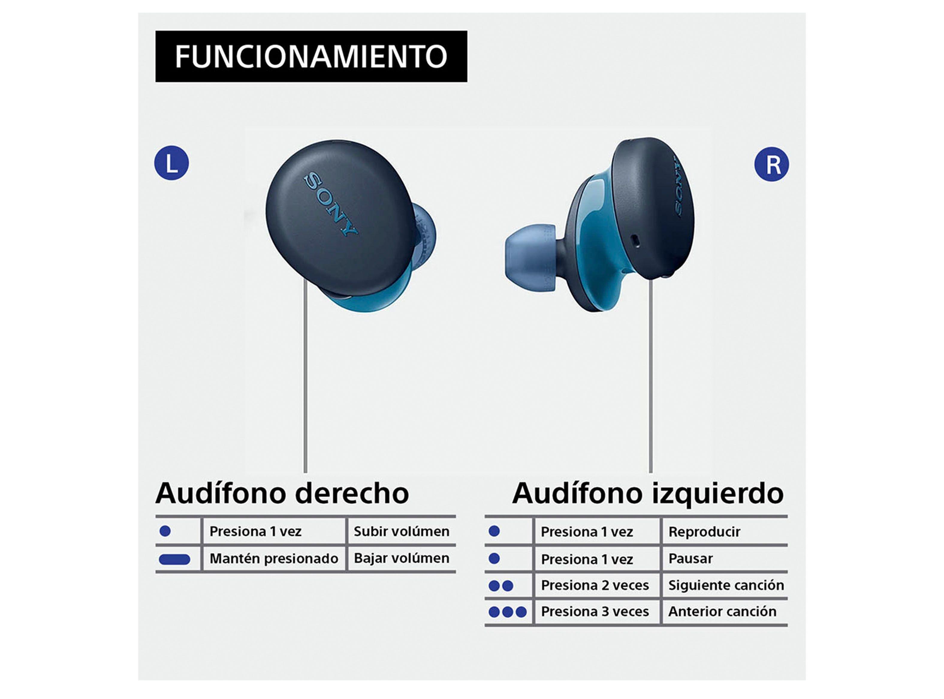 Audífonos Bluetooth WF-XB700 Azul-1