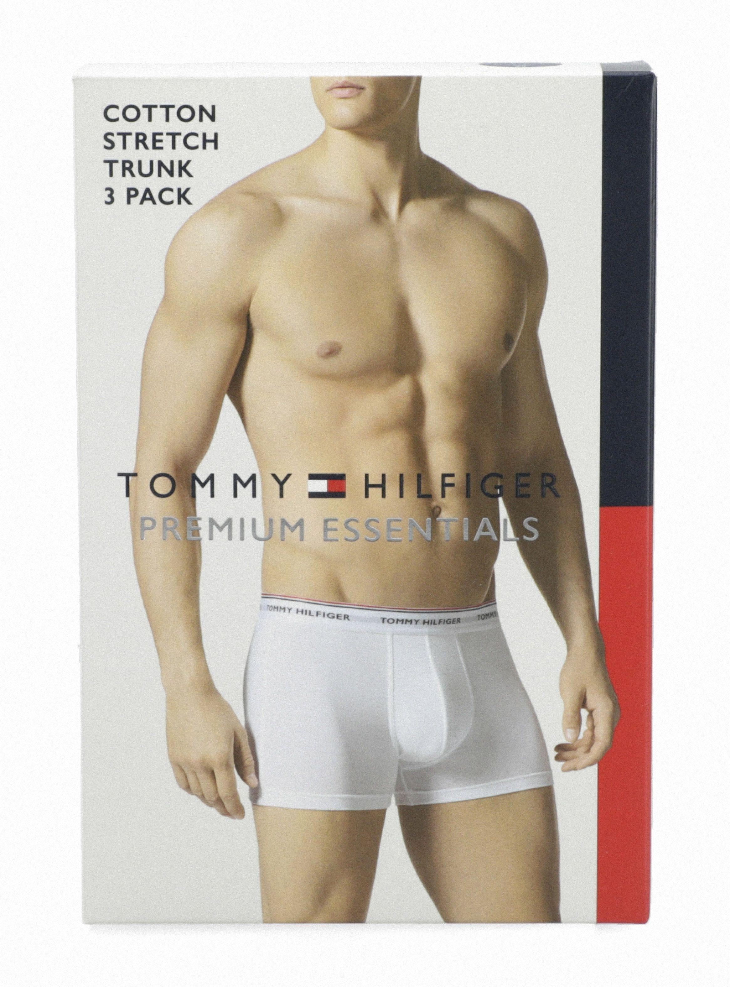 Pack 03 Boxer Trunk Azul Algodón-3