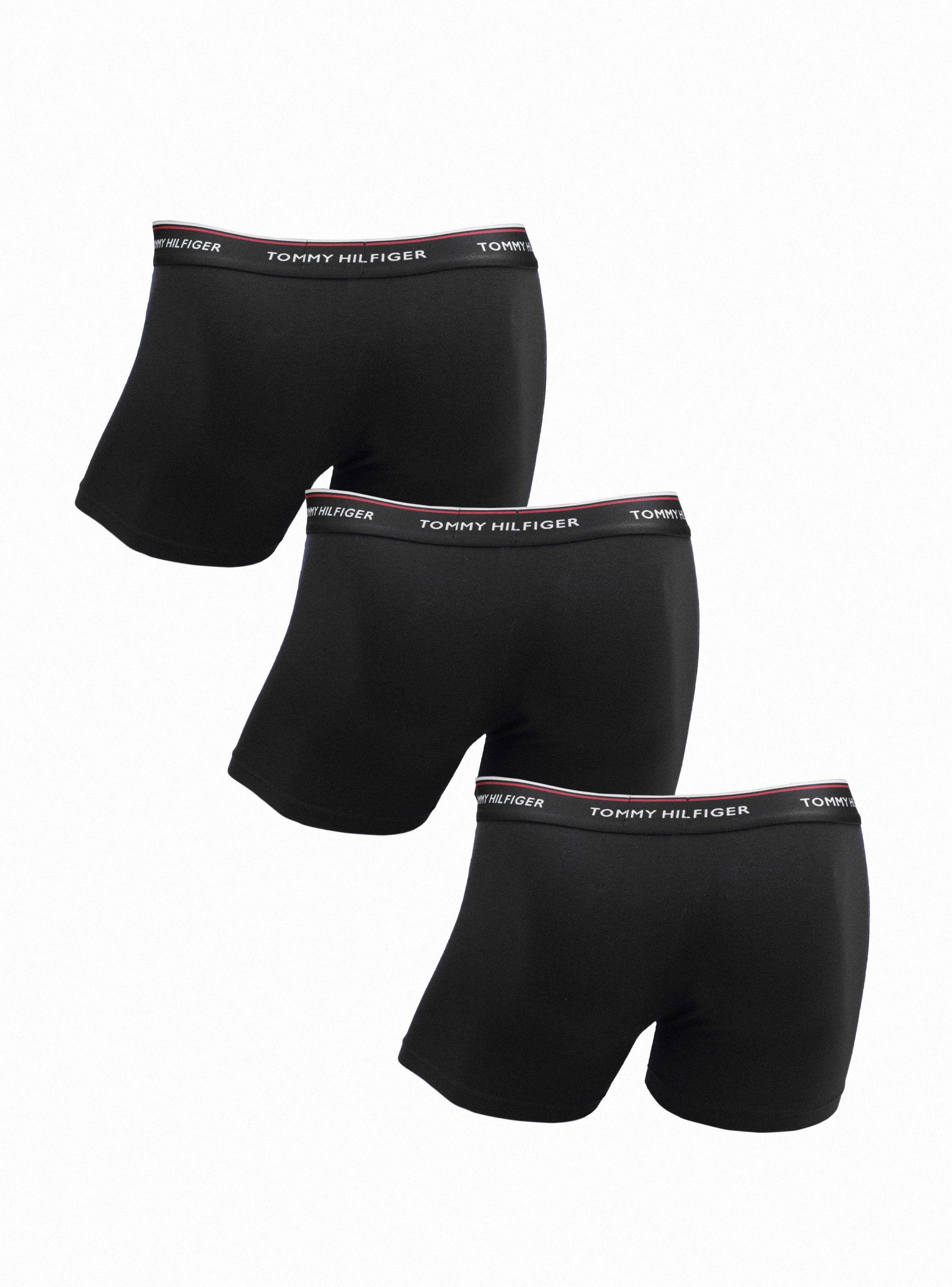 Pack 03 Boxer Trunk Negro Algodón-1