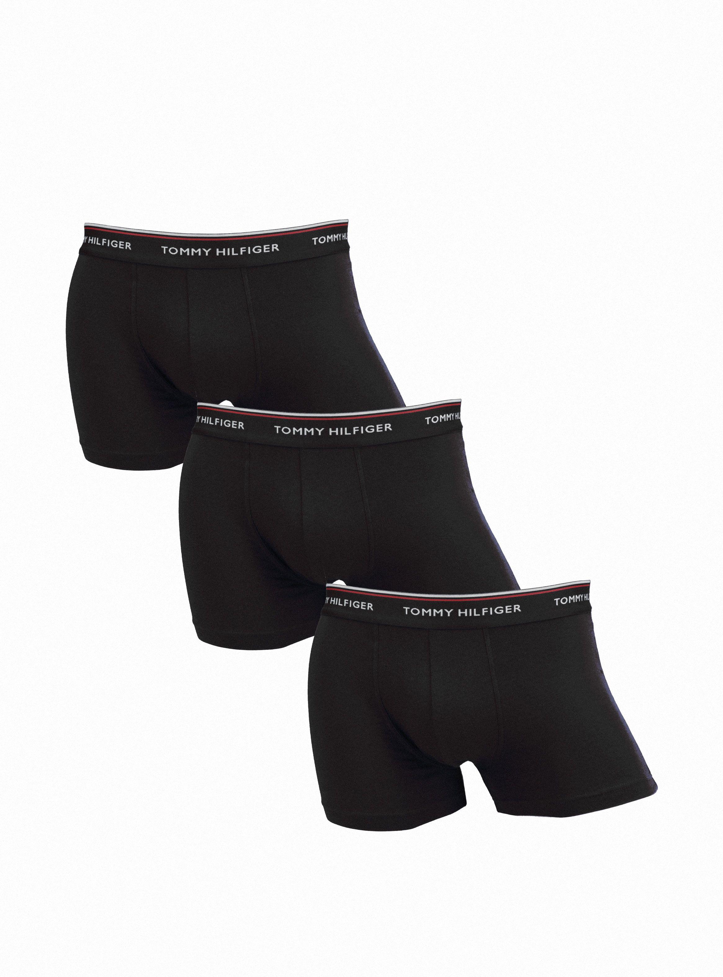 Pack 03 Boxer Trunk Negro Algodón-0