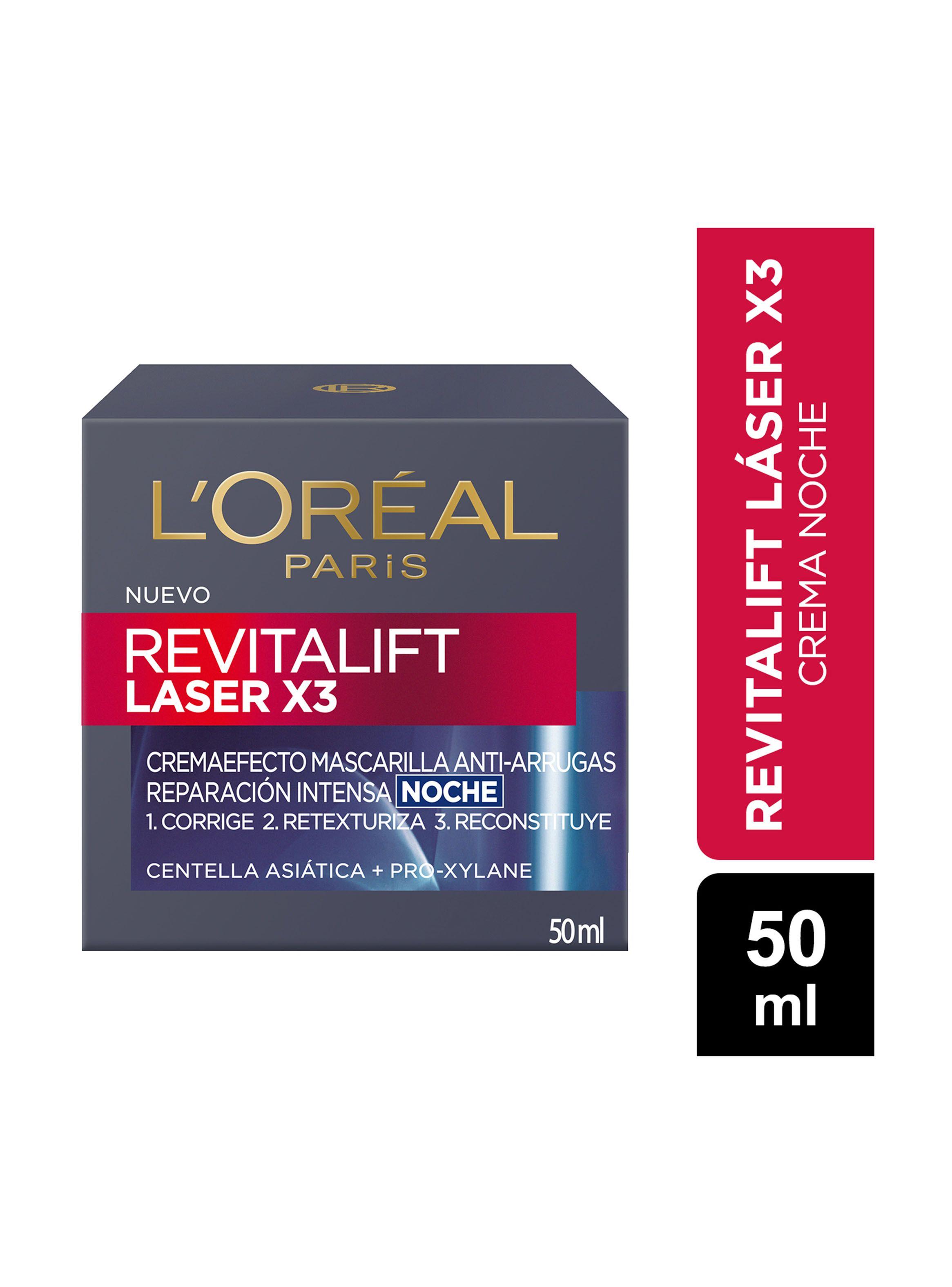 Crema Dermo Expertise L'Oréal Paris Tratamiento Revitalift Lase x3 Noche-1