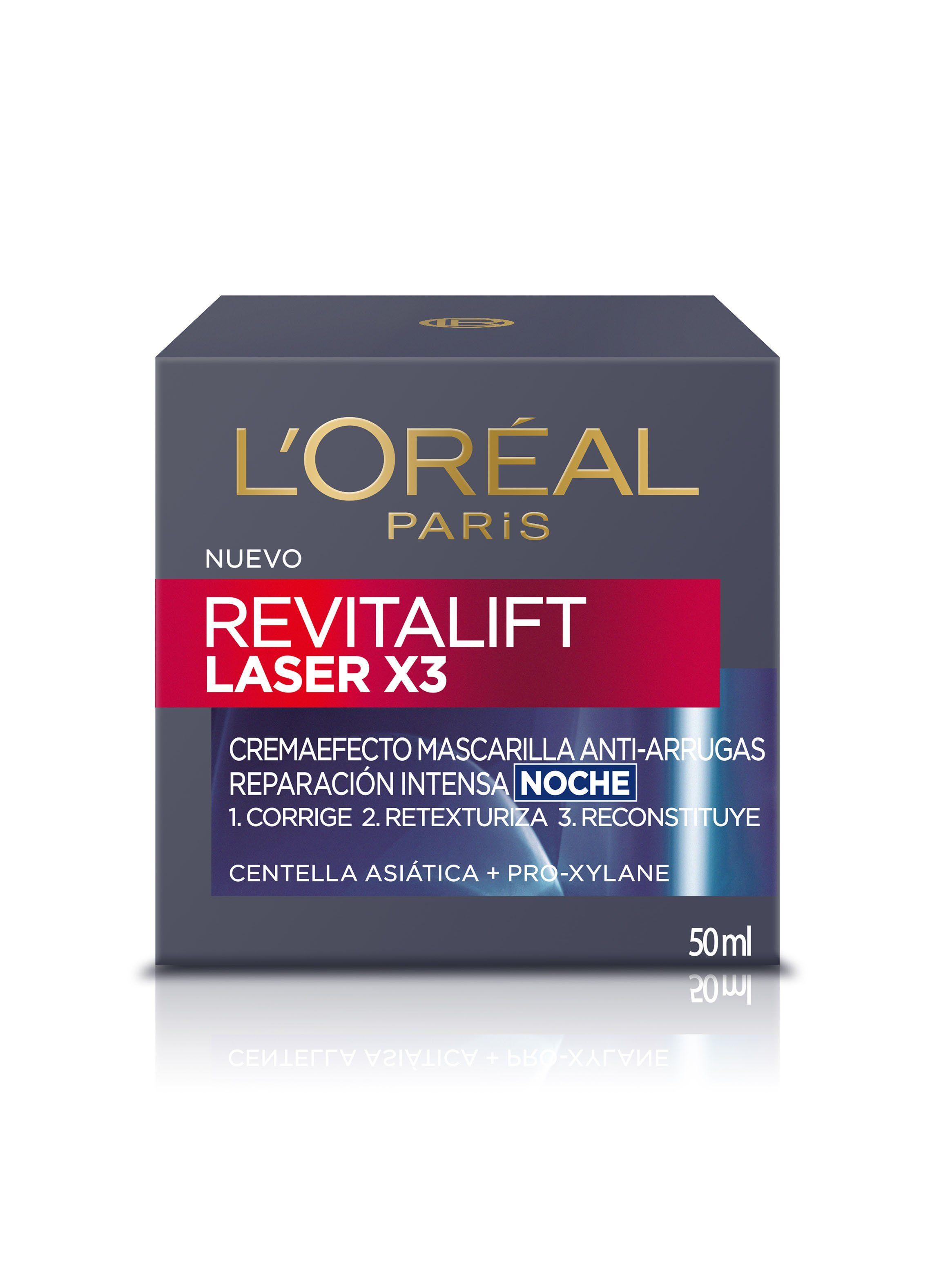 Crema Dermo Expertise L'Oréal Paris Tratamiento Revitalift Lase x3 Noche-2