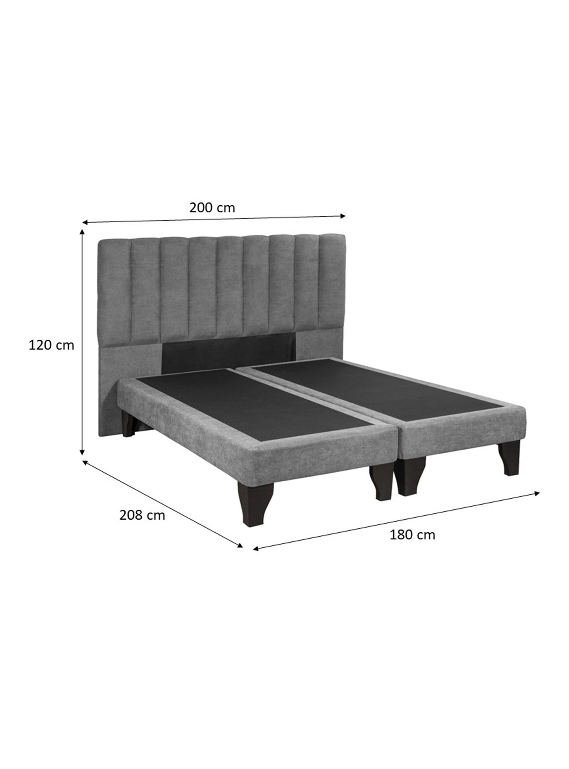 Base Europea King Beige + Respaldo-1