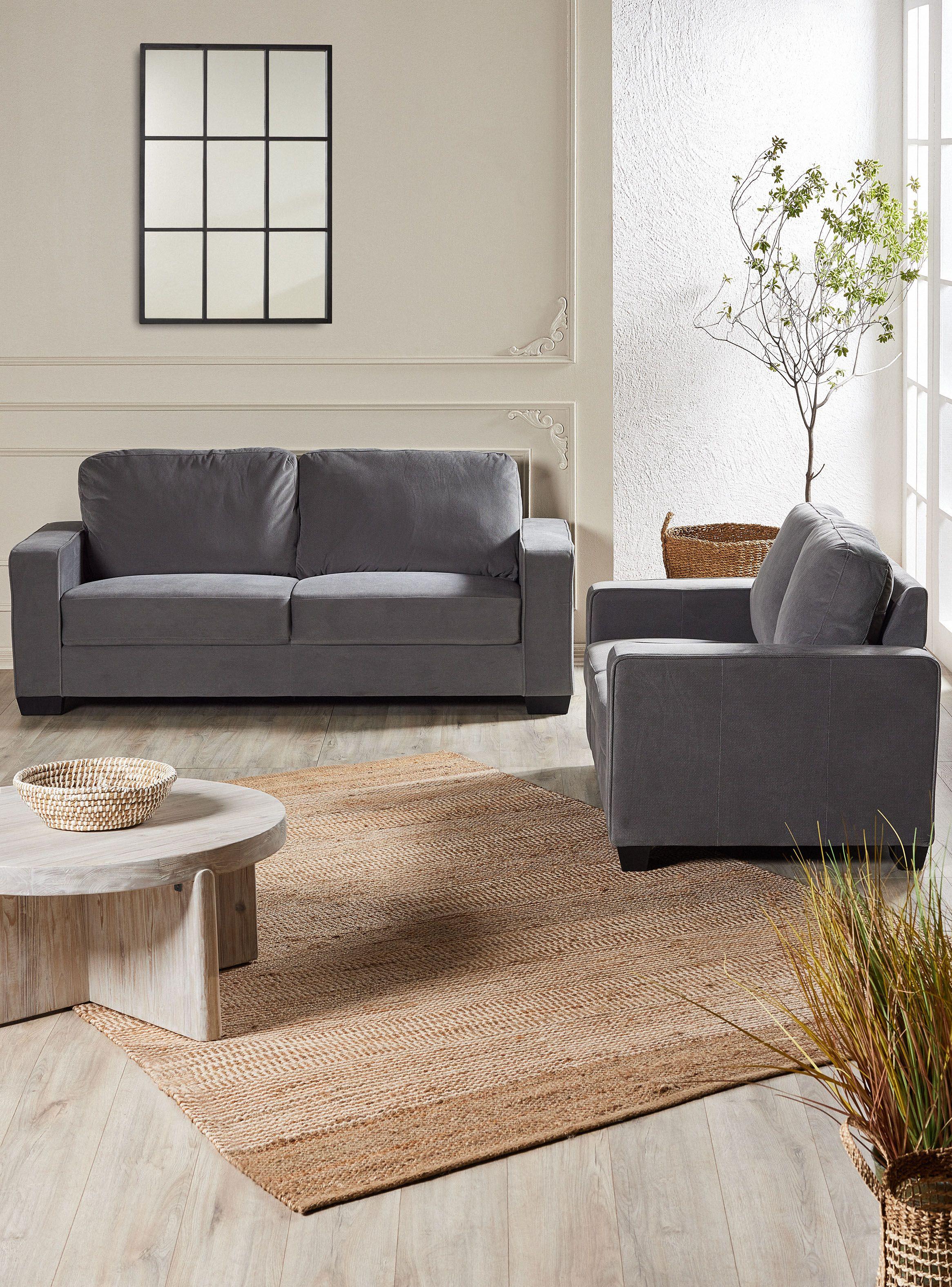 Juego de Living New Iker Sofá 3C + Sillón 2C-0