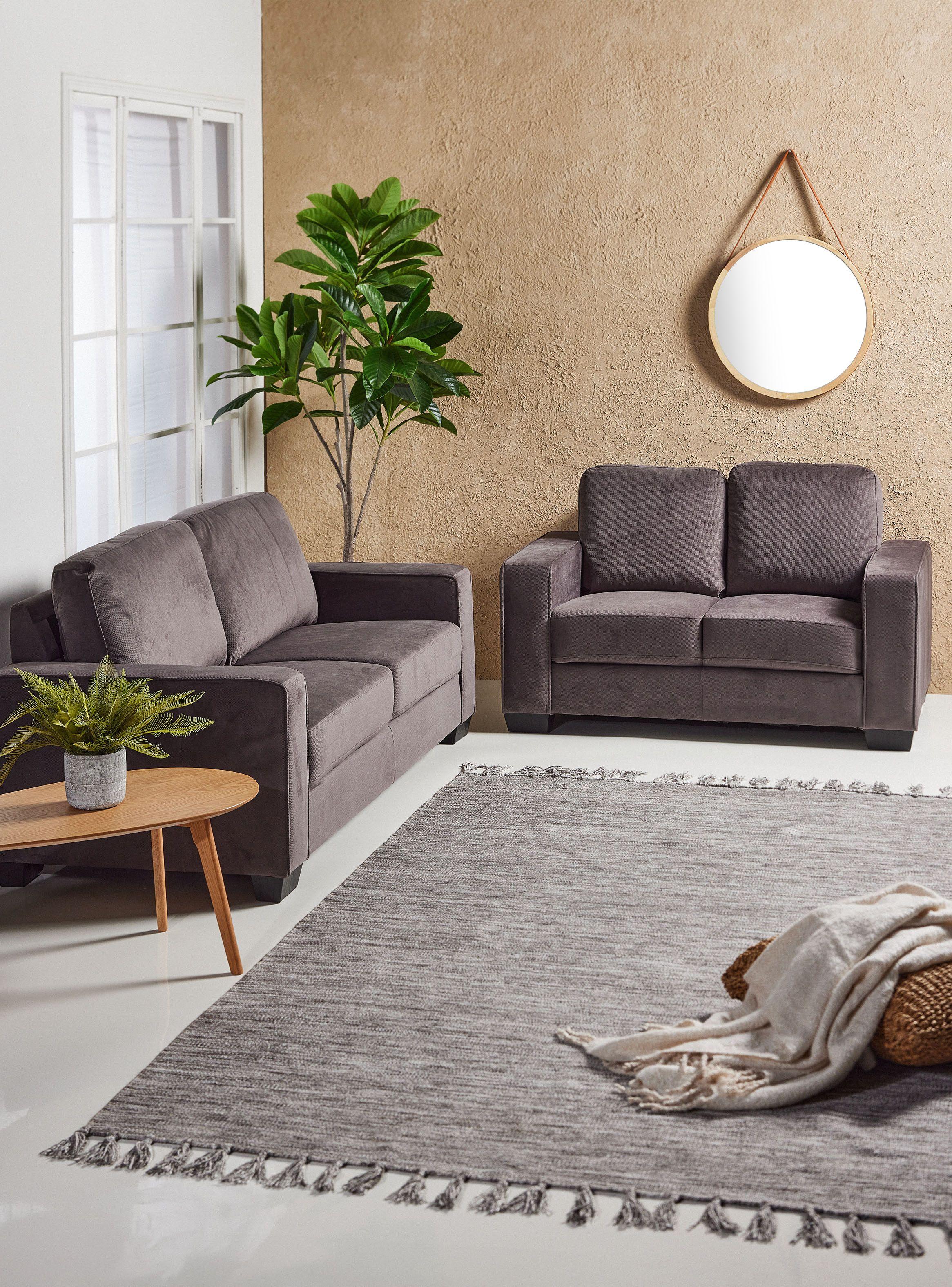 Juego de Living New Iker Sofá 3C + Sillón 2C-0