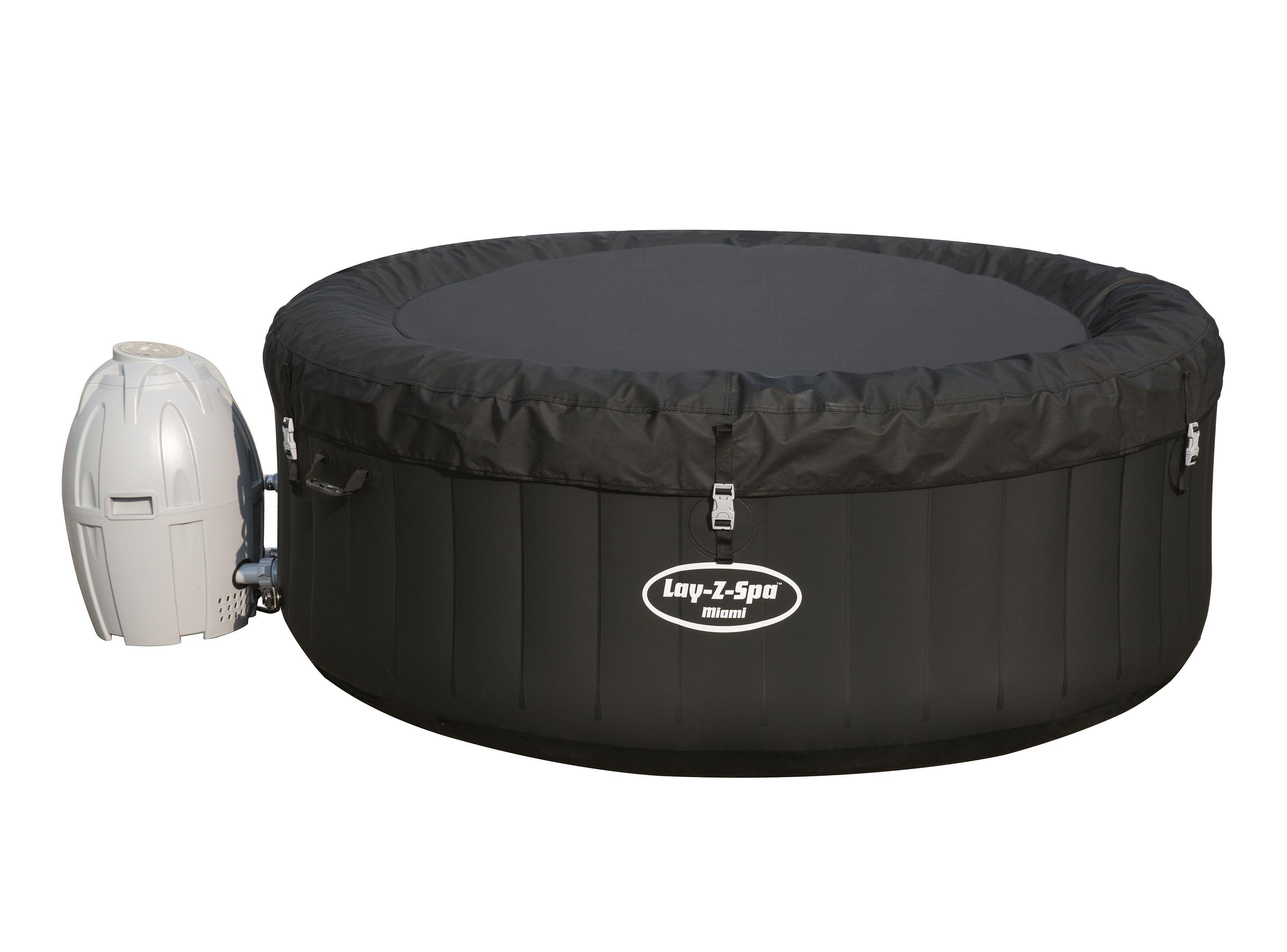 Spa Inflable Miami Airjet Lay Z 4 personas-4