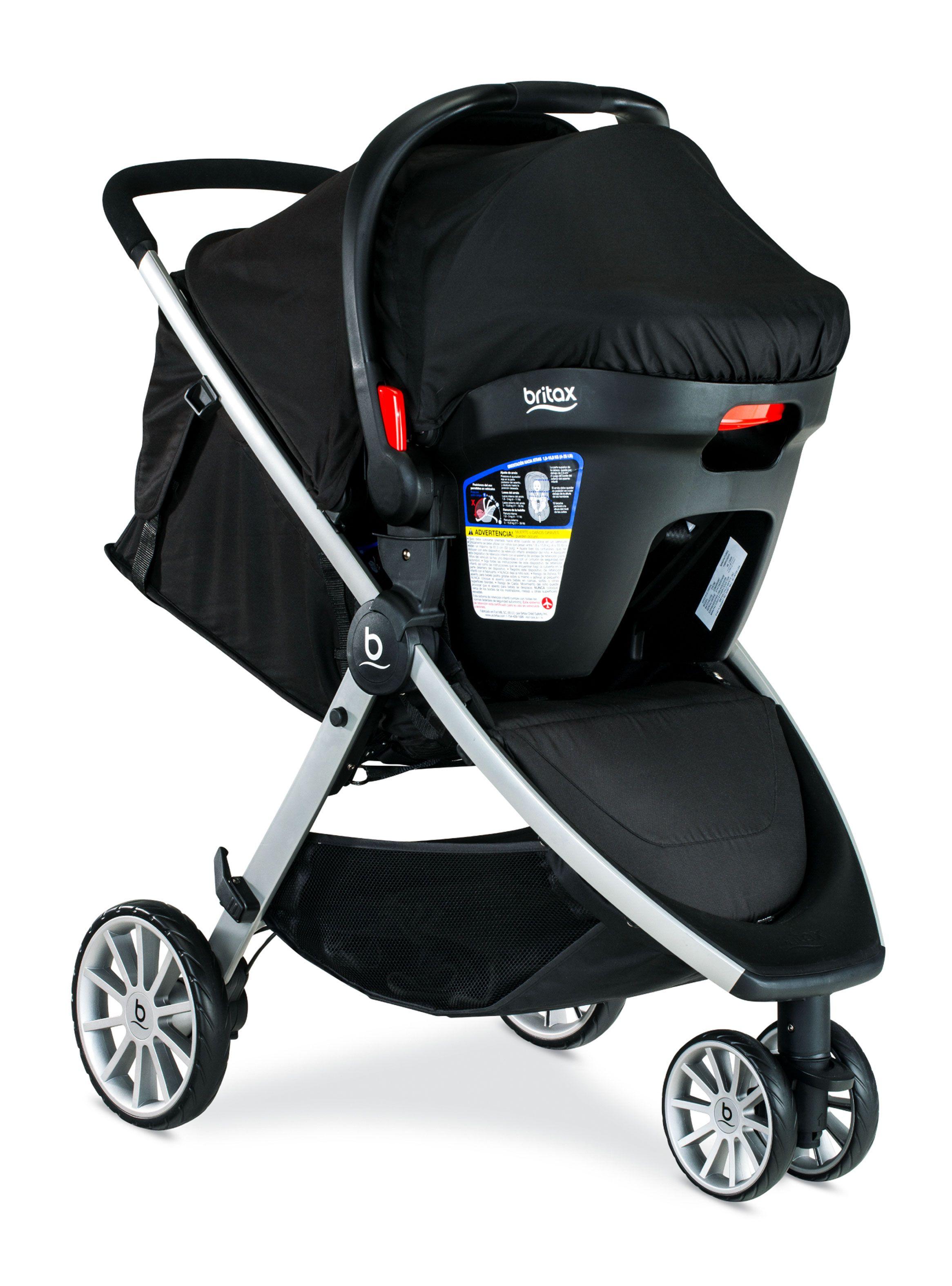 Coche Travel System B-Lively/ B-Safe Gen2 Eclipse Negro-1