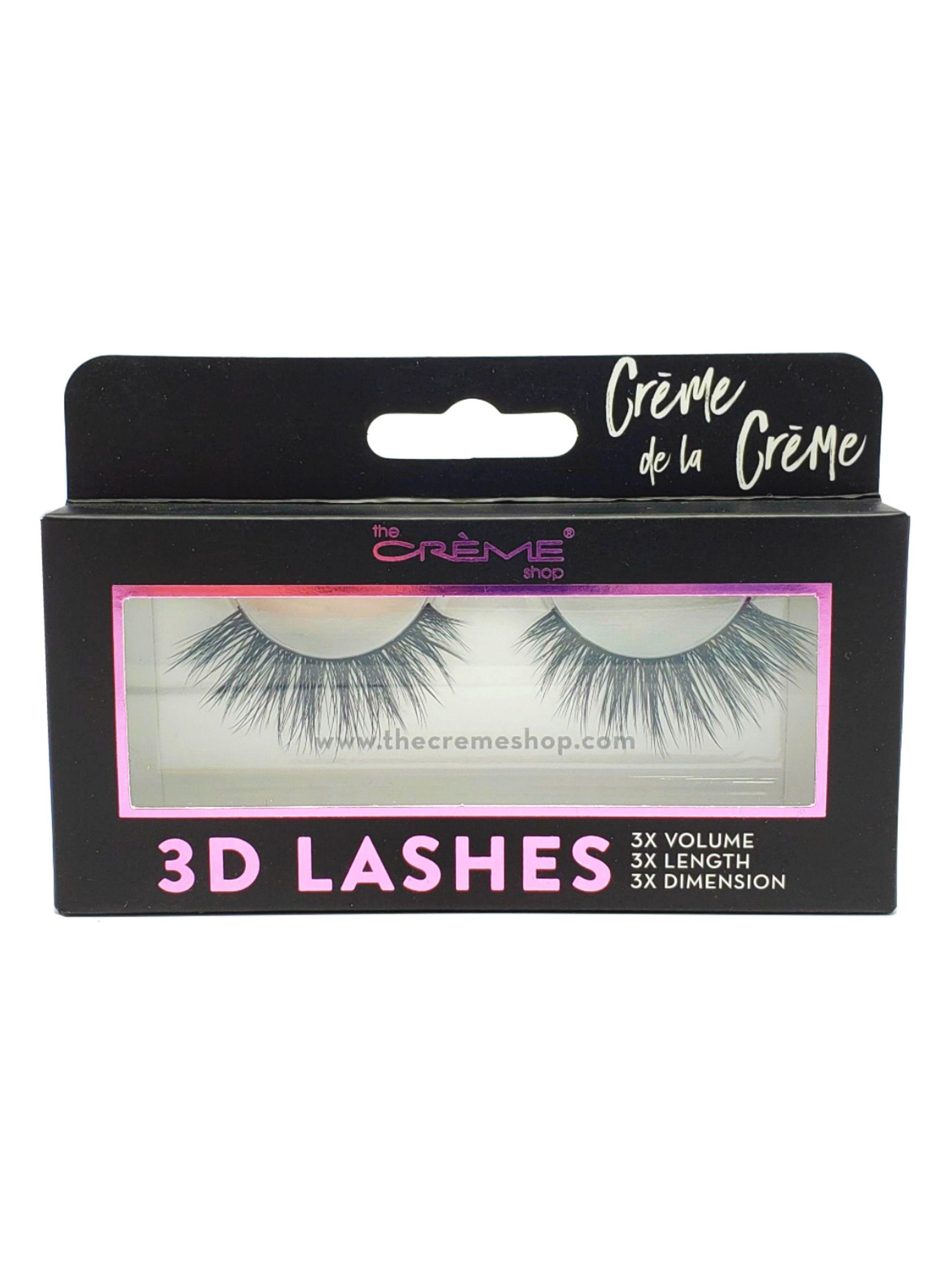Pestañas The Crème Shop Postizas 3D Crème de la Crème-1