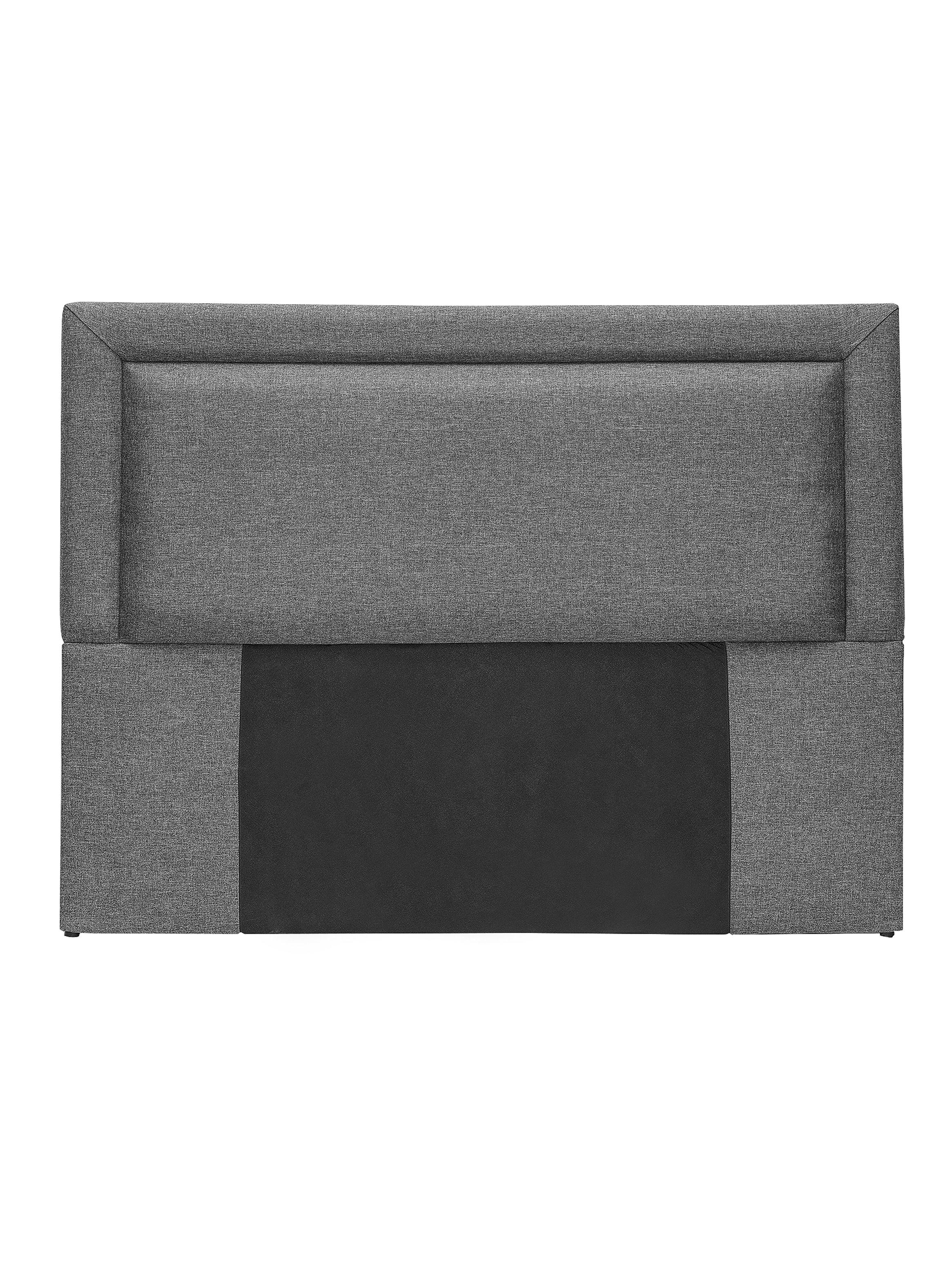 Respaldo Silver 2 Plazas Gris-0