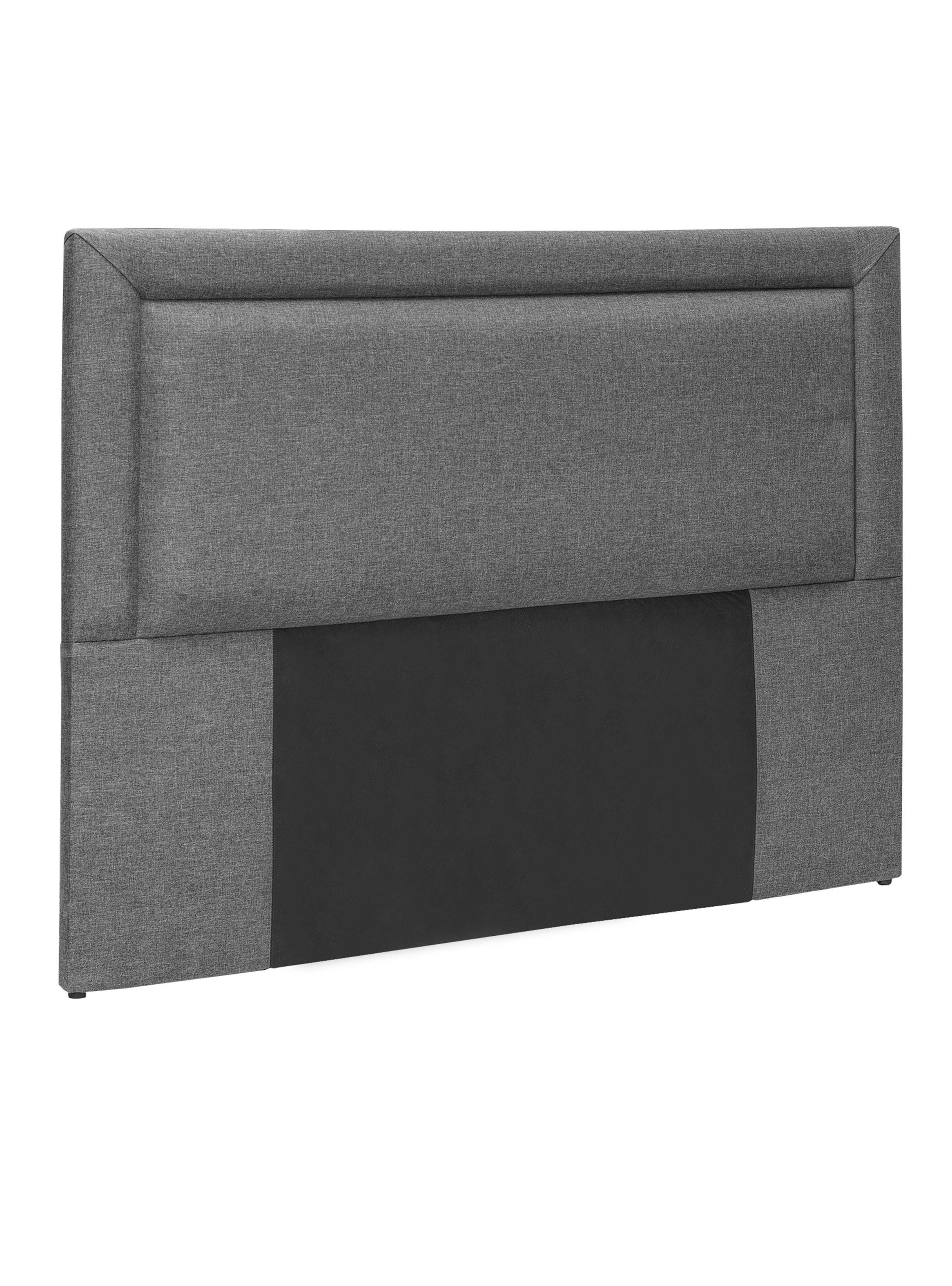 Respaldo Silver 2 Plazas Gris-2