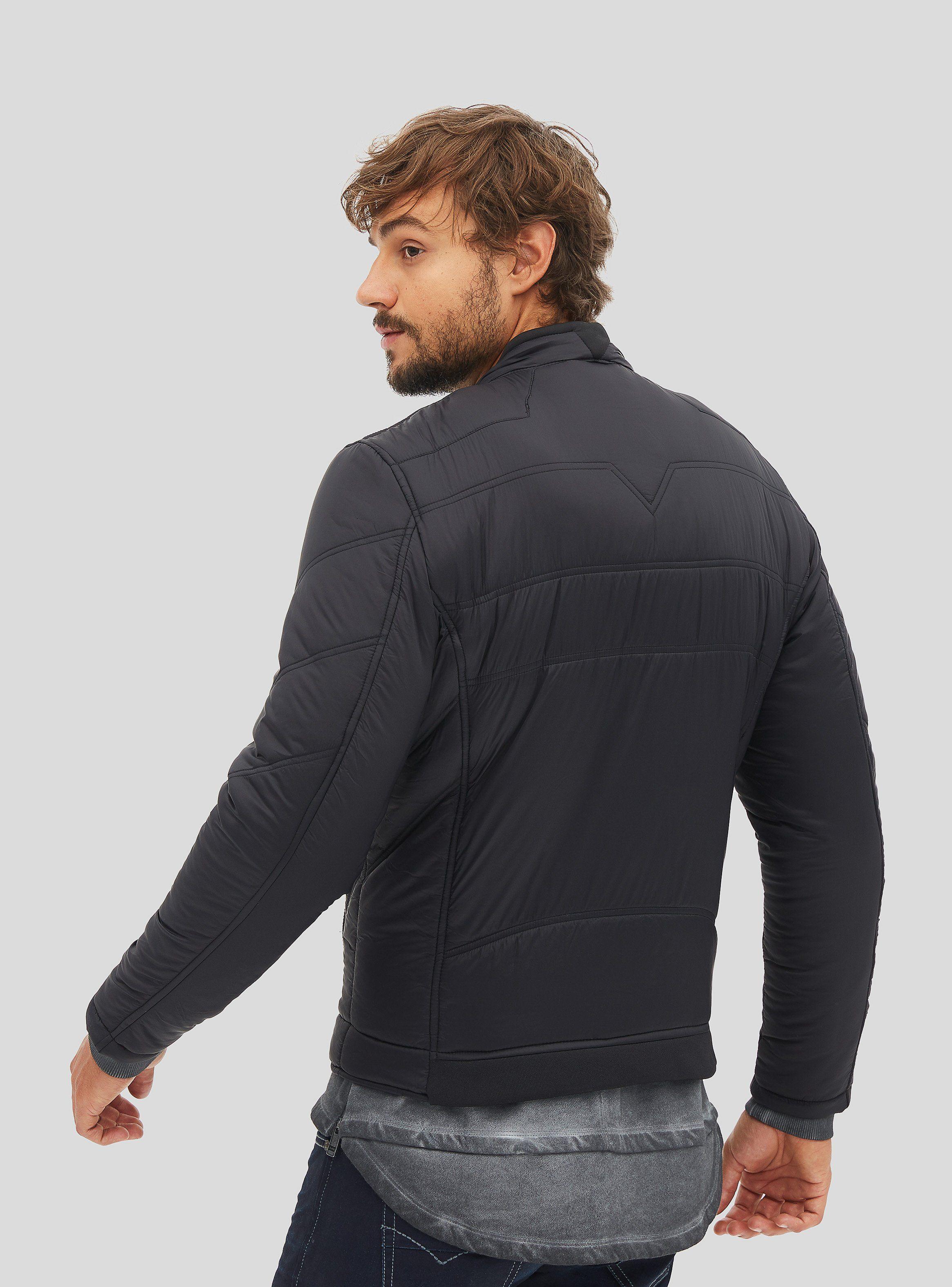 Parka Negra Modelo Sport JJO-1