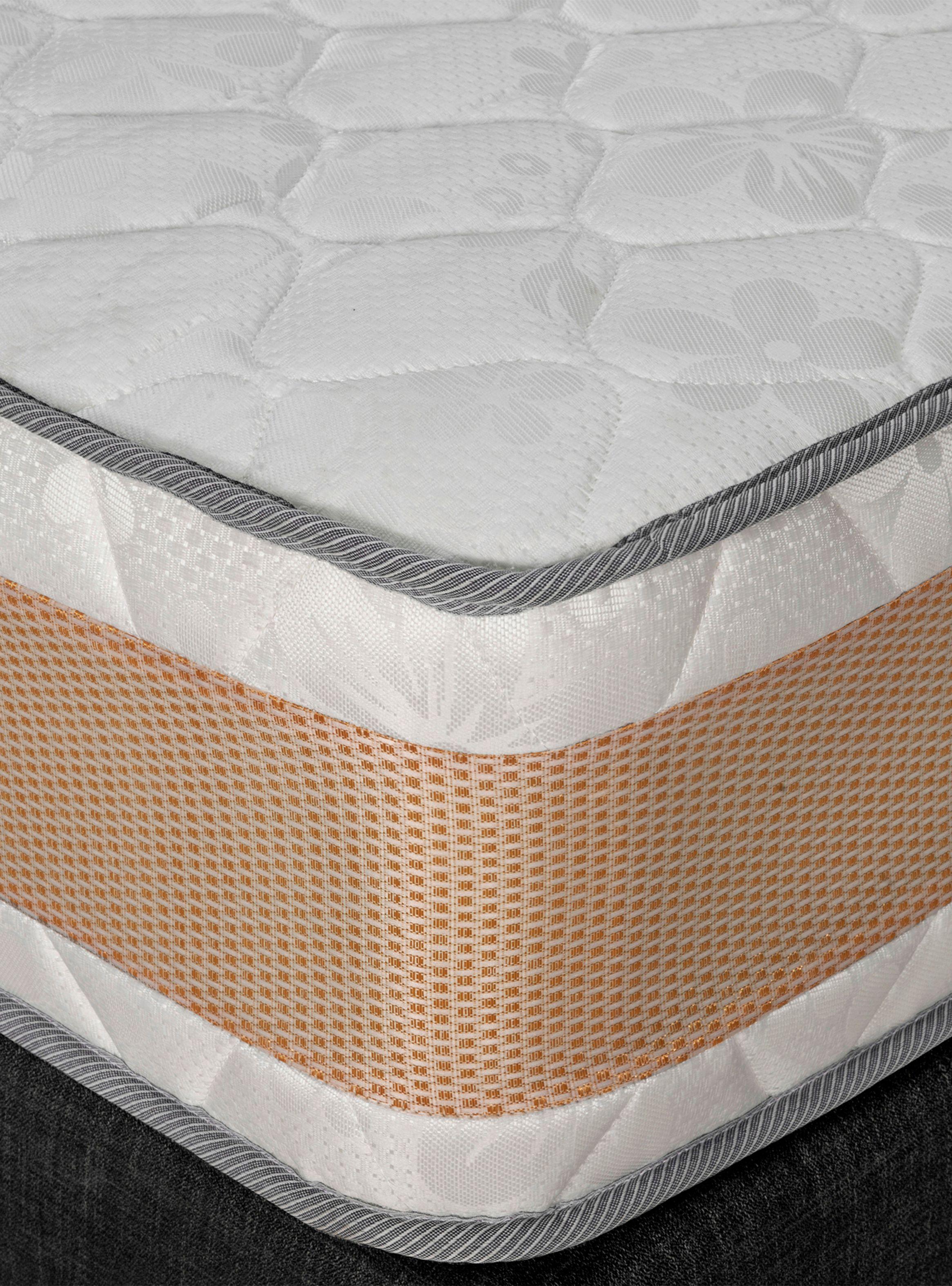 Cama Europea Premium 1 Plaza Negro-3