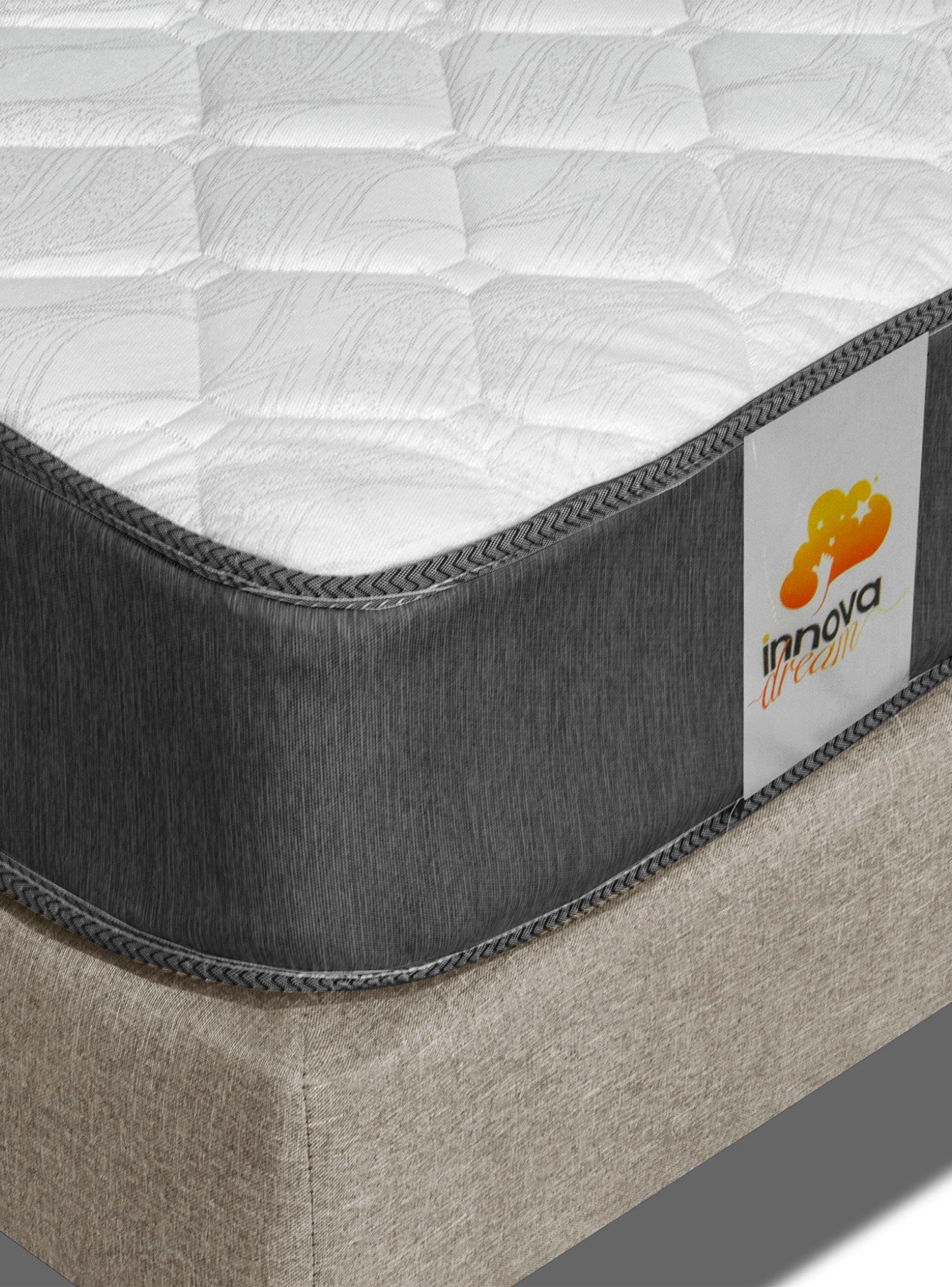 Cama Europea Silver 2 Plazas Base Dividida Beige-3