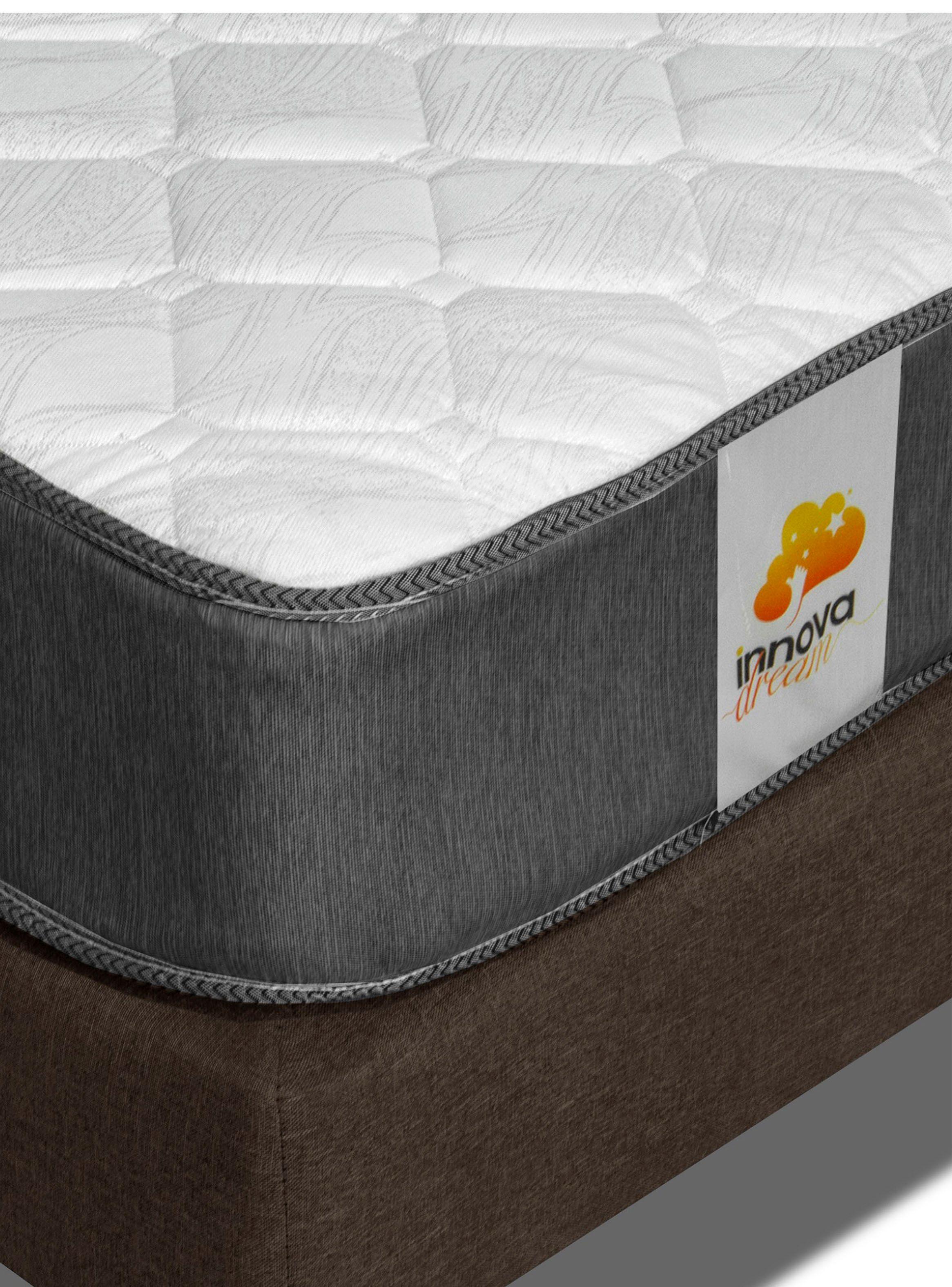 Cama Europea Silver 2 Plazas Base Dividida Chocolate-3