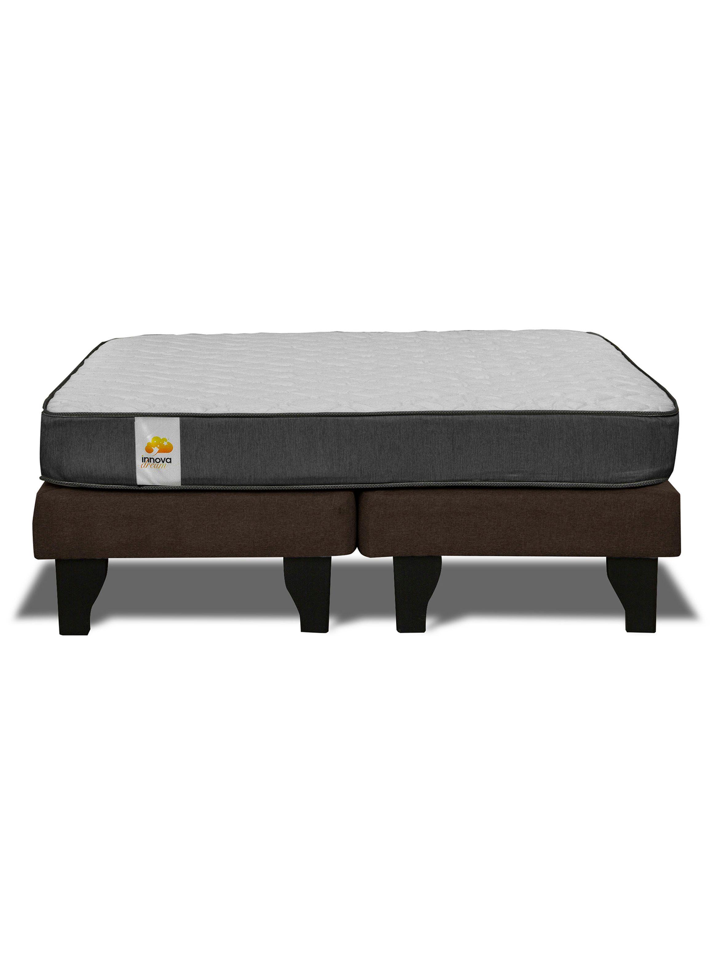 Cama Europea Silver King Chocolate-2