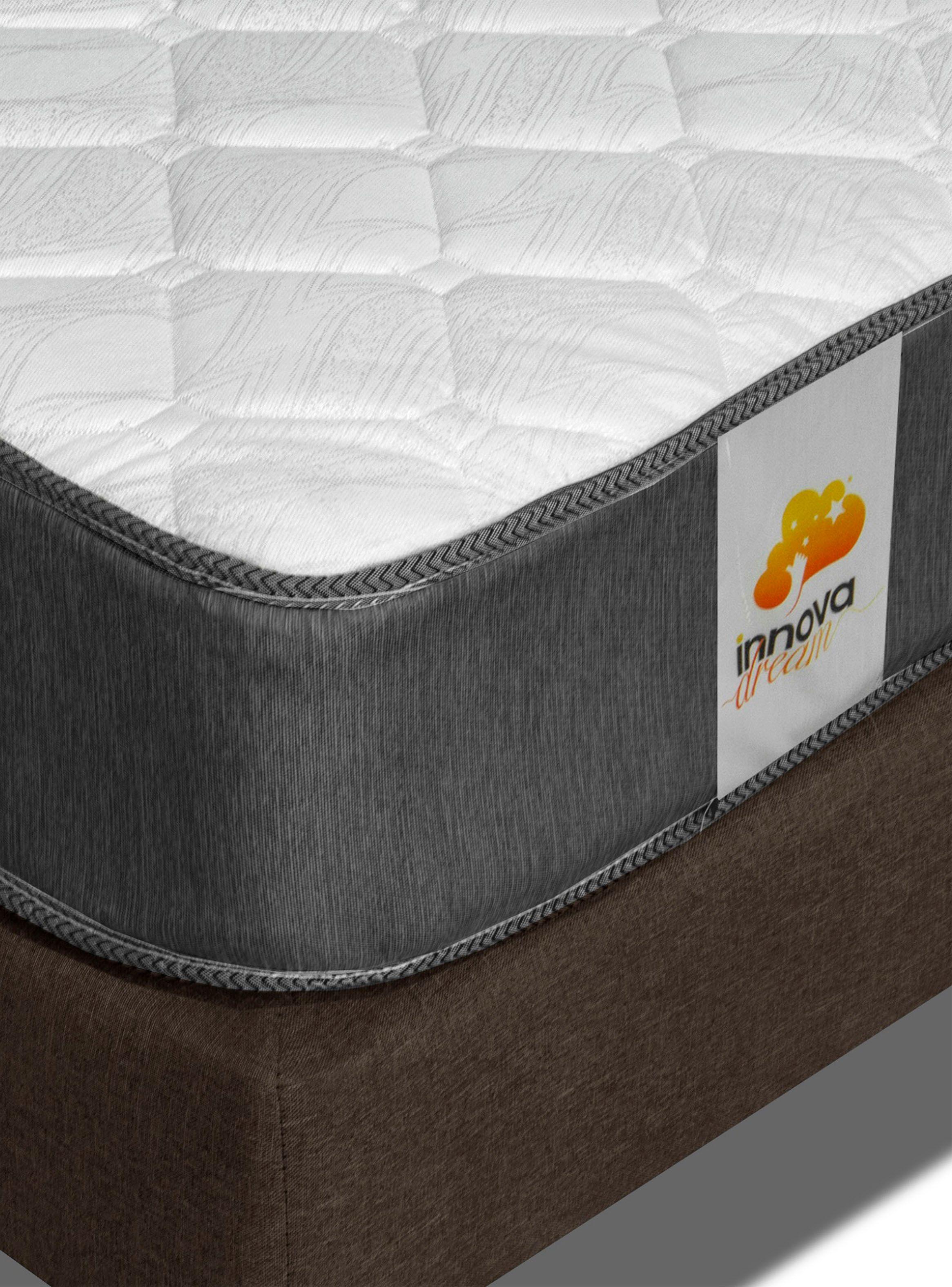 Cama Europea Silver King + Respaldo Chocolate-5