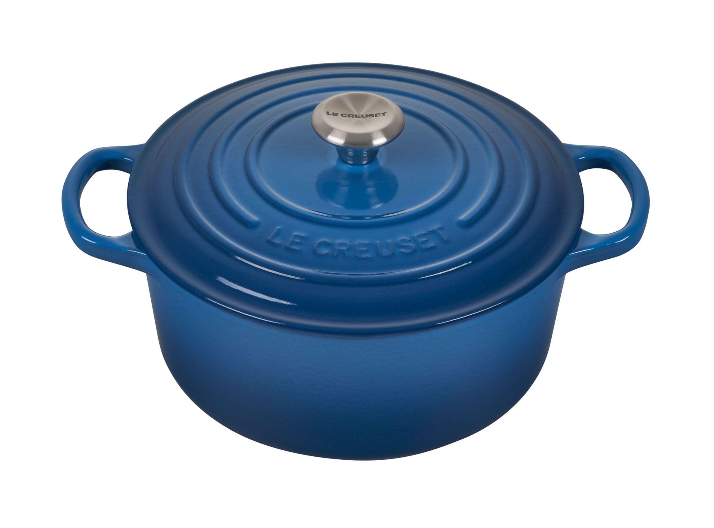 Olla Redonda 22 cm Azul-0