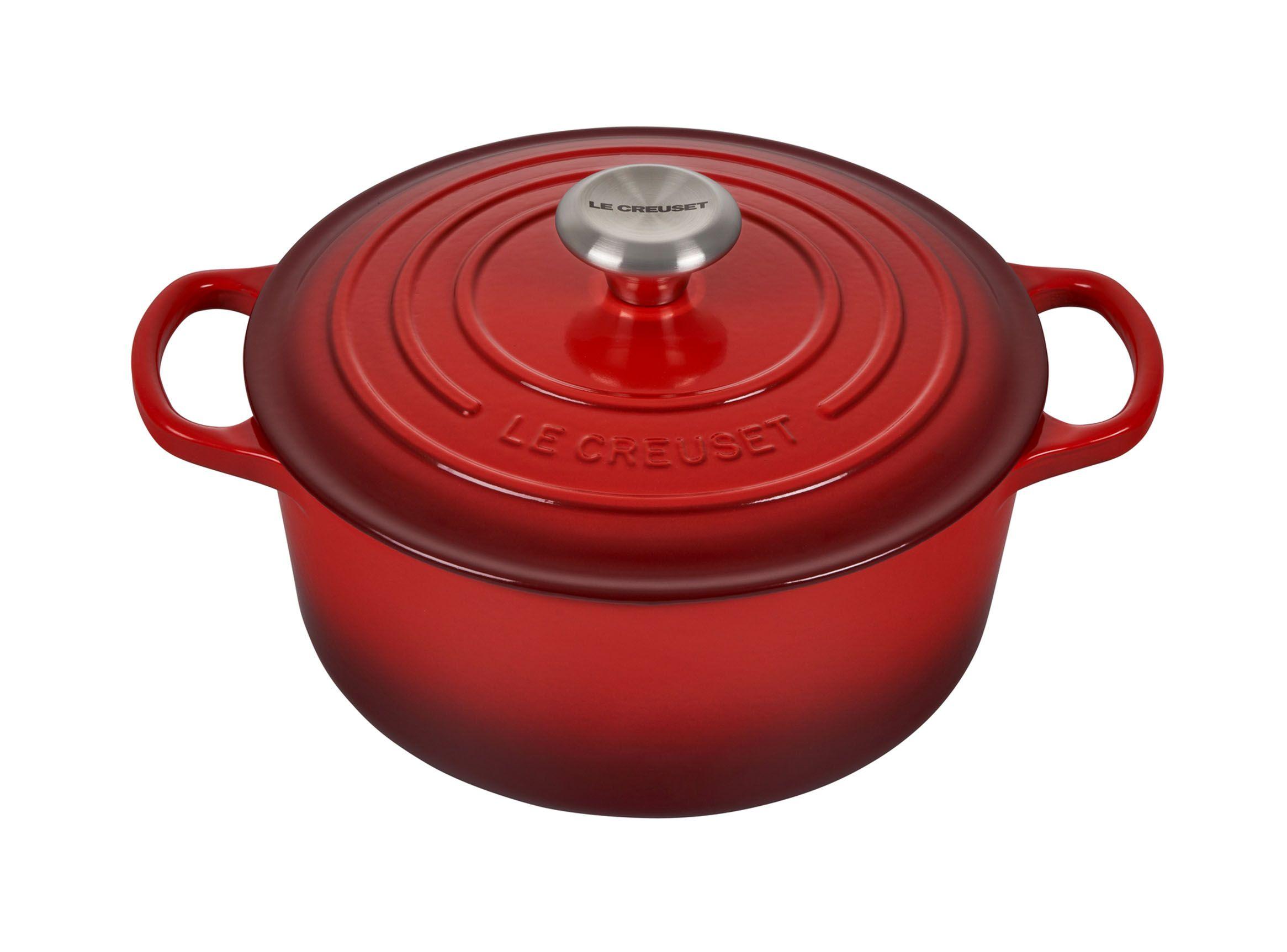 Olla Redonda 24 cm Rojo-0