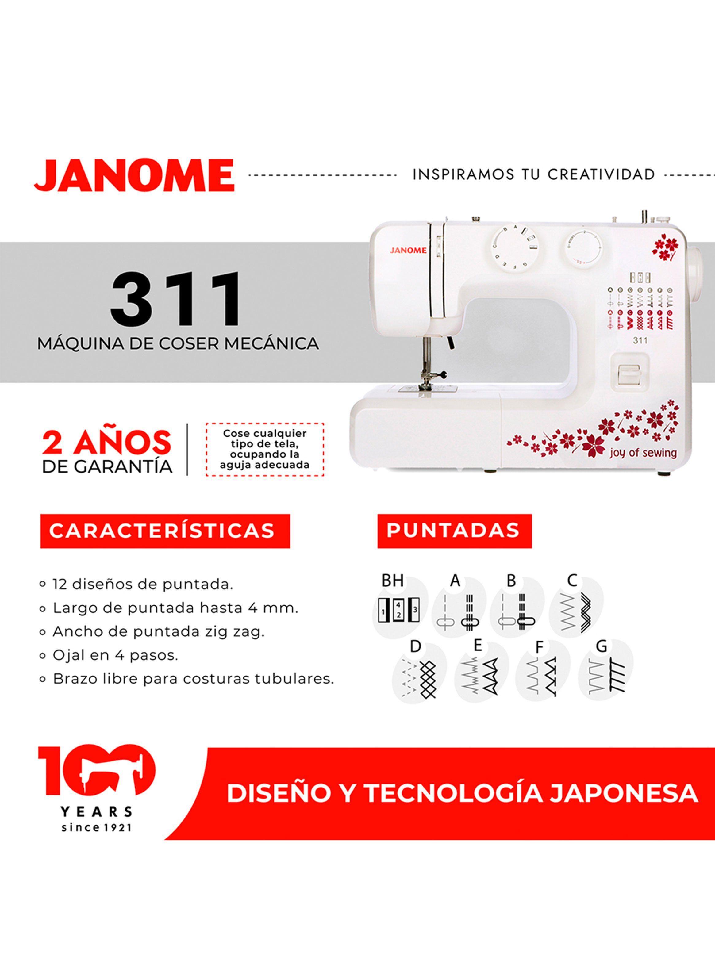 Máquina de Coser 311 Joy of Sewing Floral-6