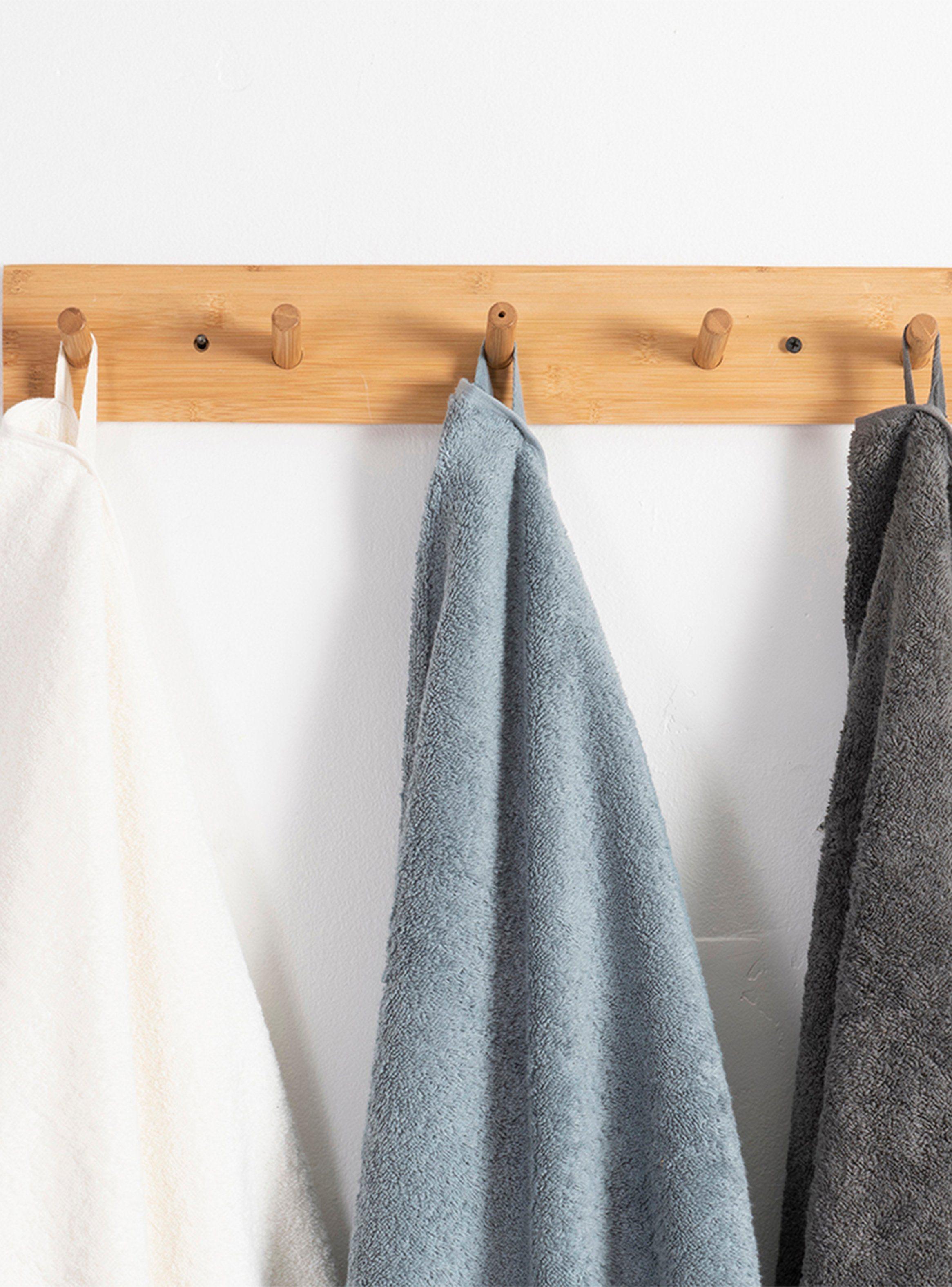 Toalla de Mano Lisa 50x90 cm Azul 550 grs-4