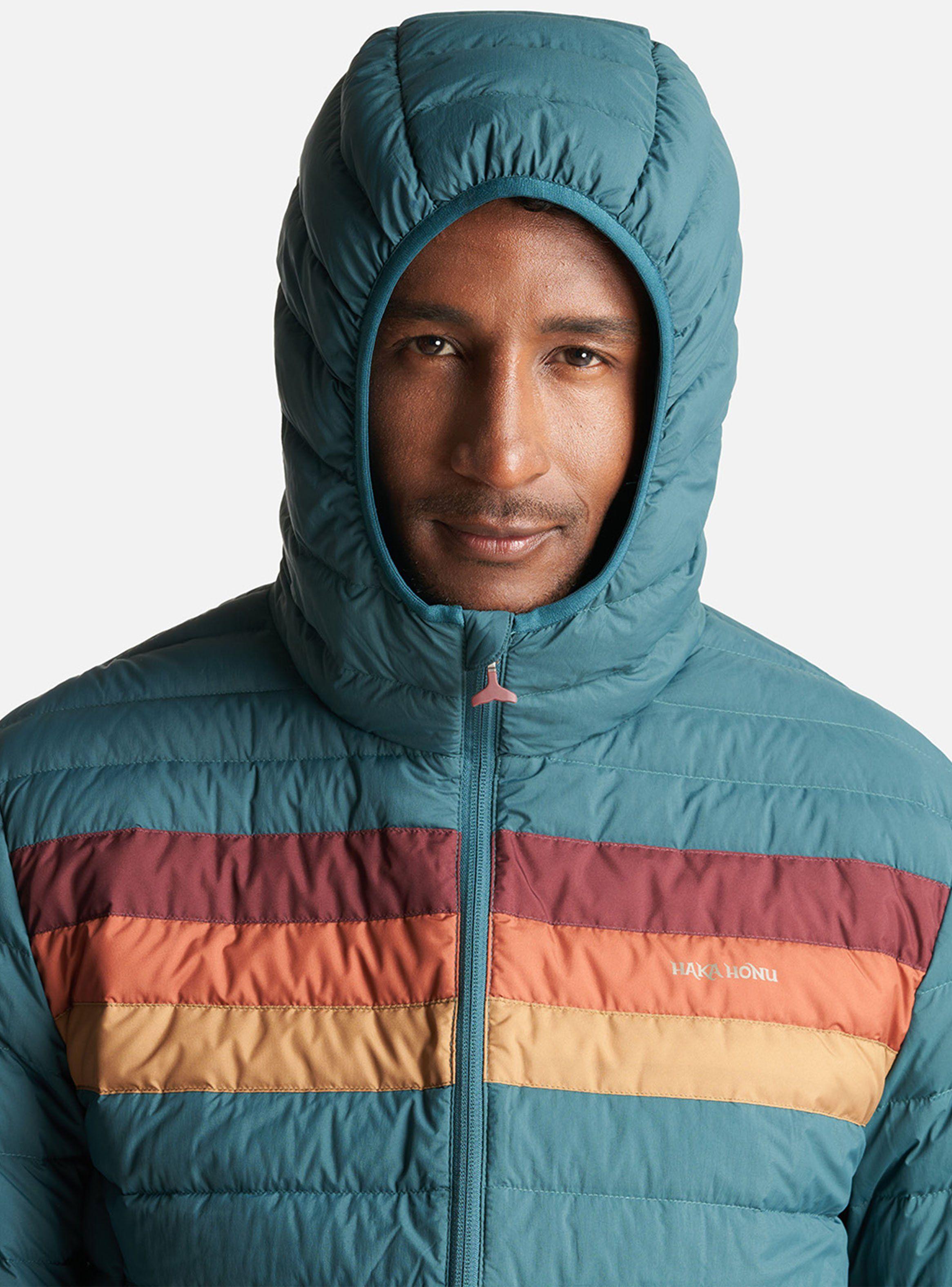 Parka Relleno Pluma de Ganso Infiernillo con Gorro de Haka Honu
