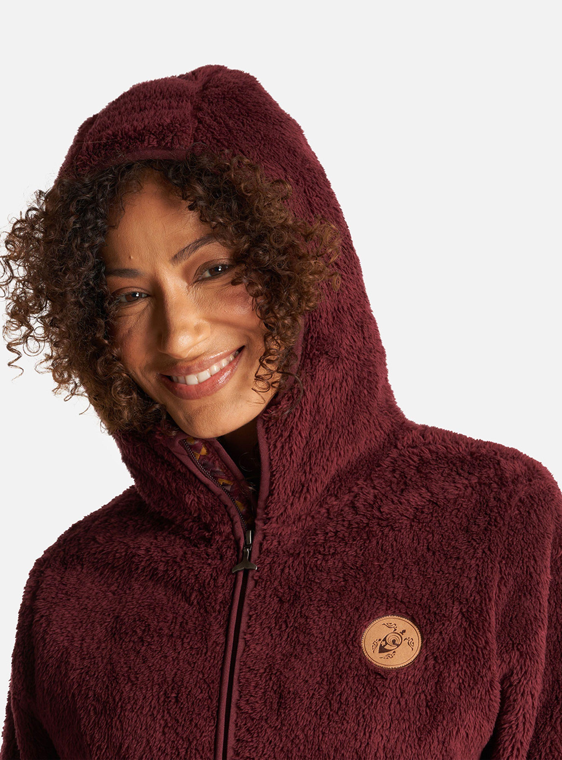 Polerón Design Shaggy con Gorro Calur-Oso-2